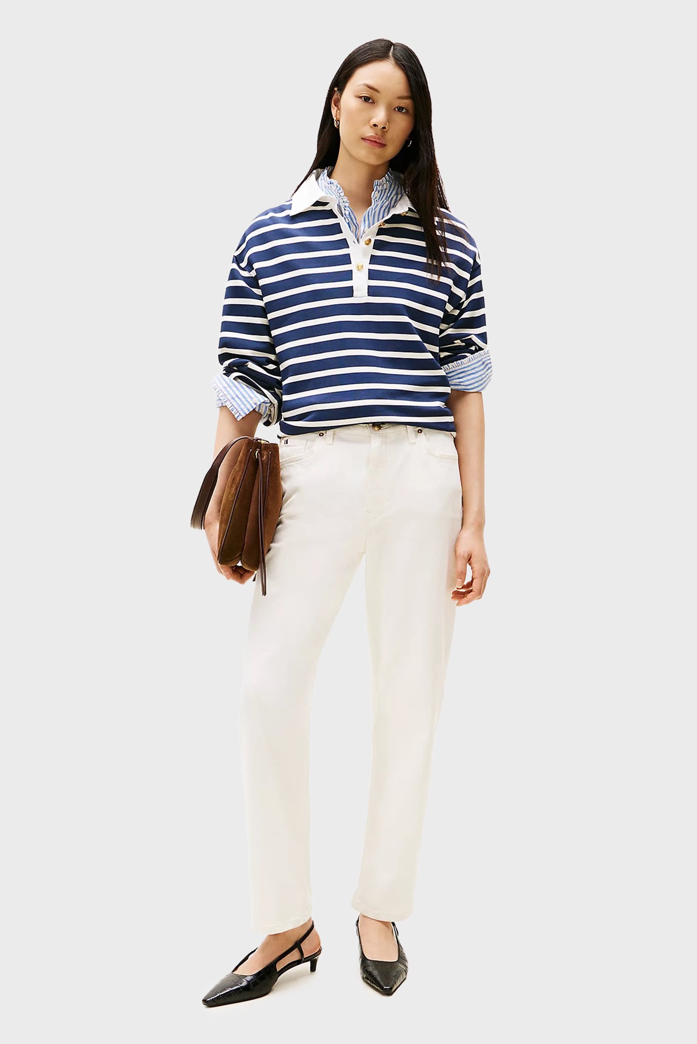 Свитшот GOLD BUTTON RUGBY TERRY SWTSHRT 3