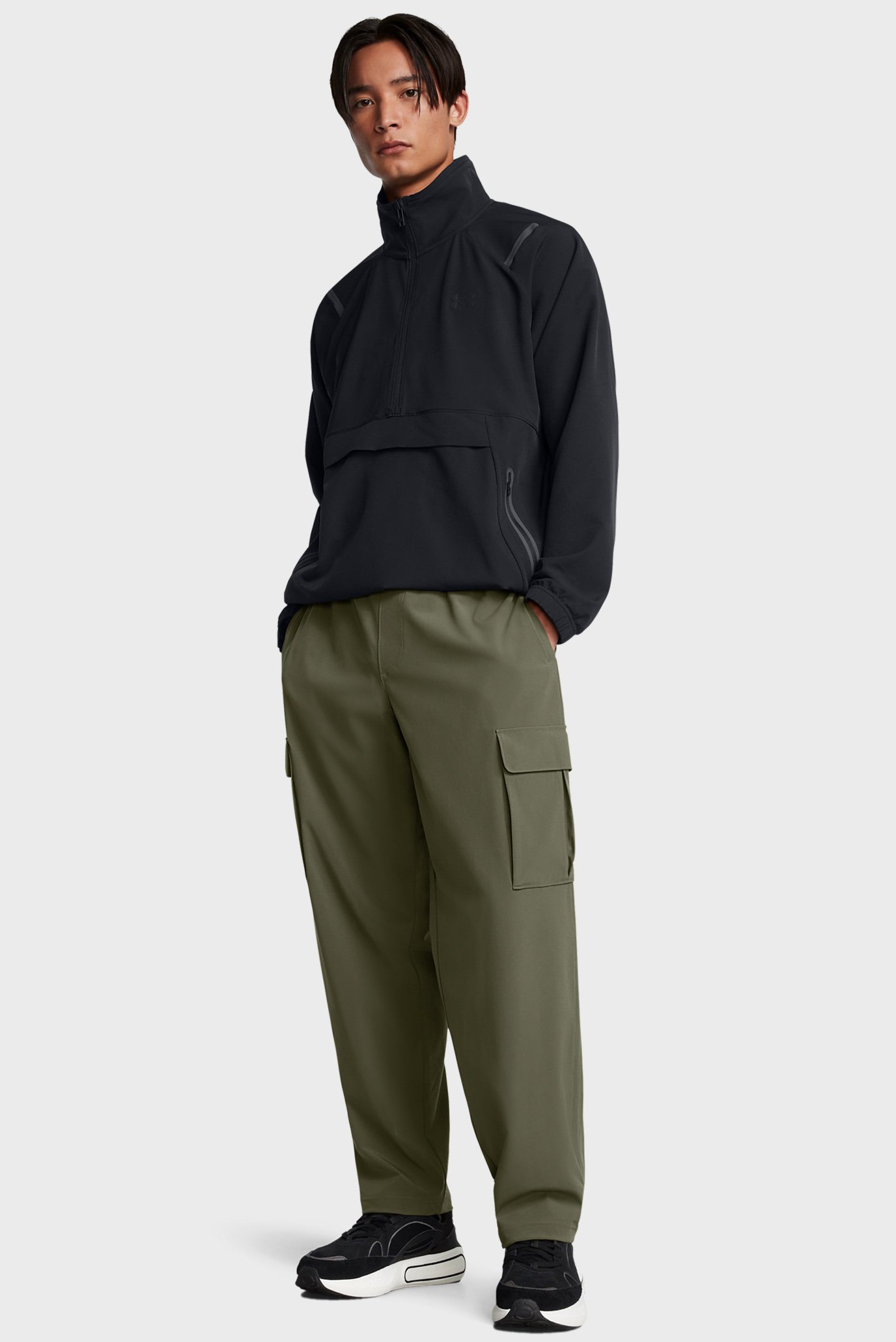 Мужской черный анорак UA Unstoppable Anorak LC 2