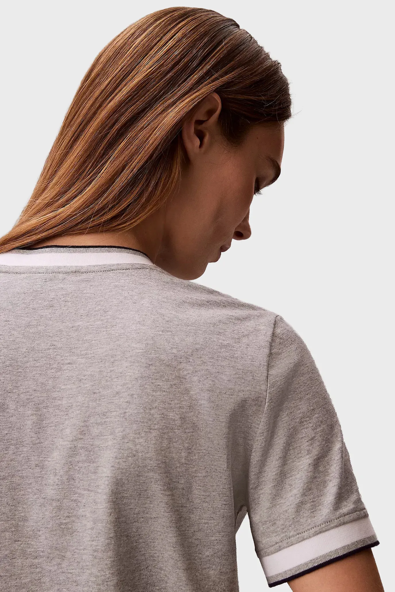 Футболка SS CTN MONOGRAM STRIPE TRIM TEE 5