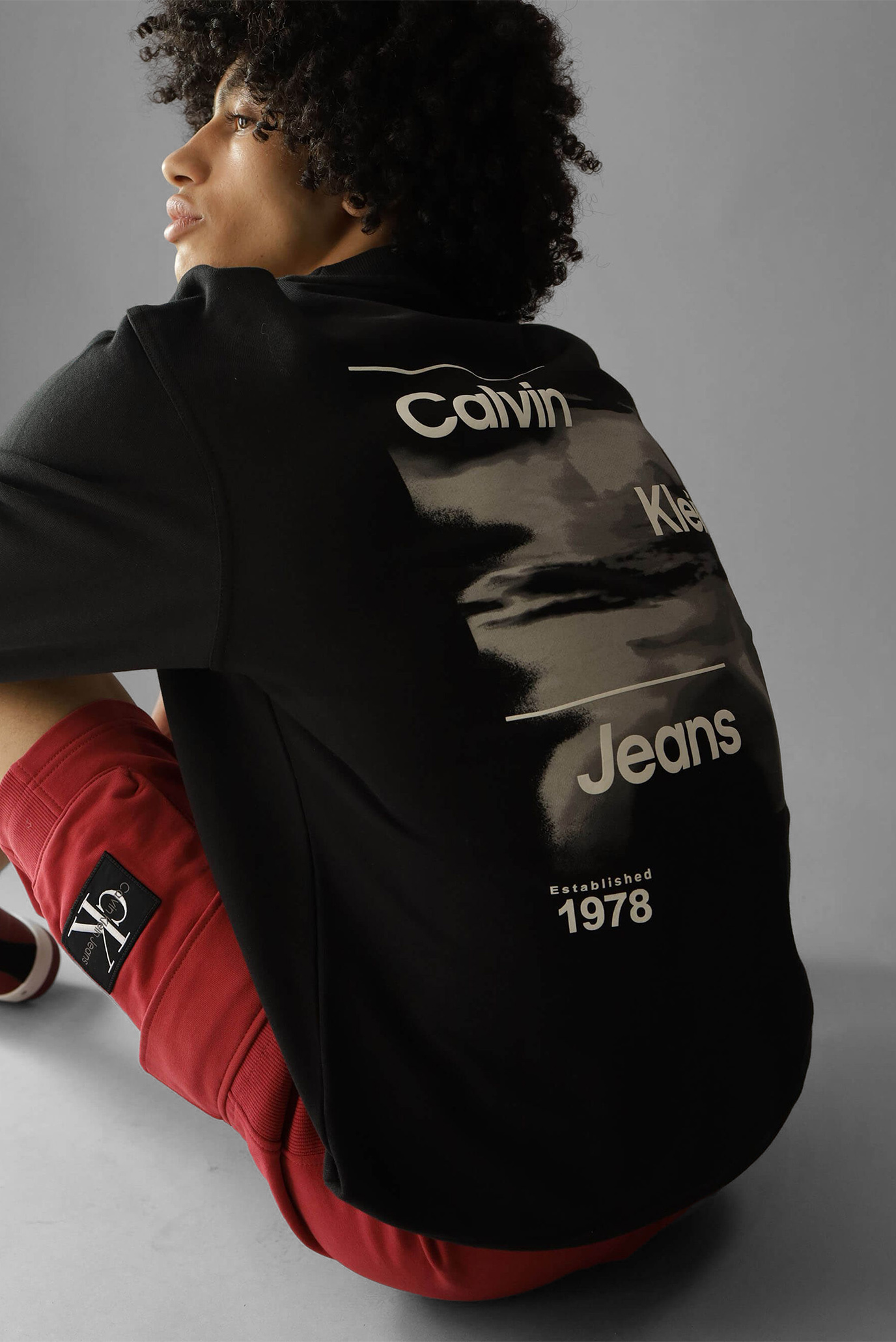 Свитшот DIFFUSED LOGO CREW NECK 3