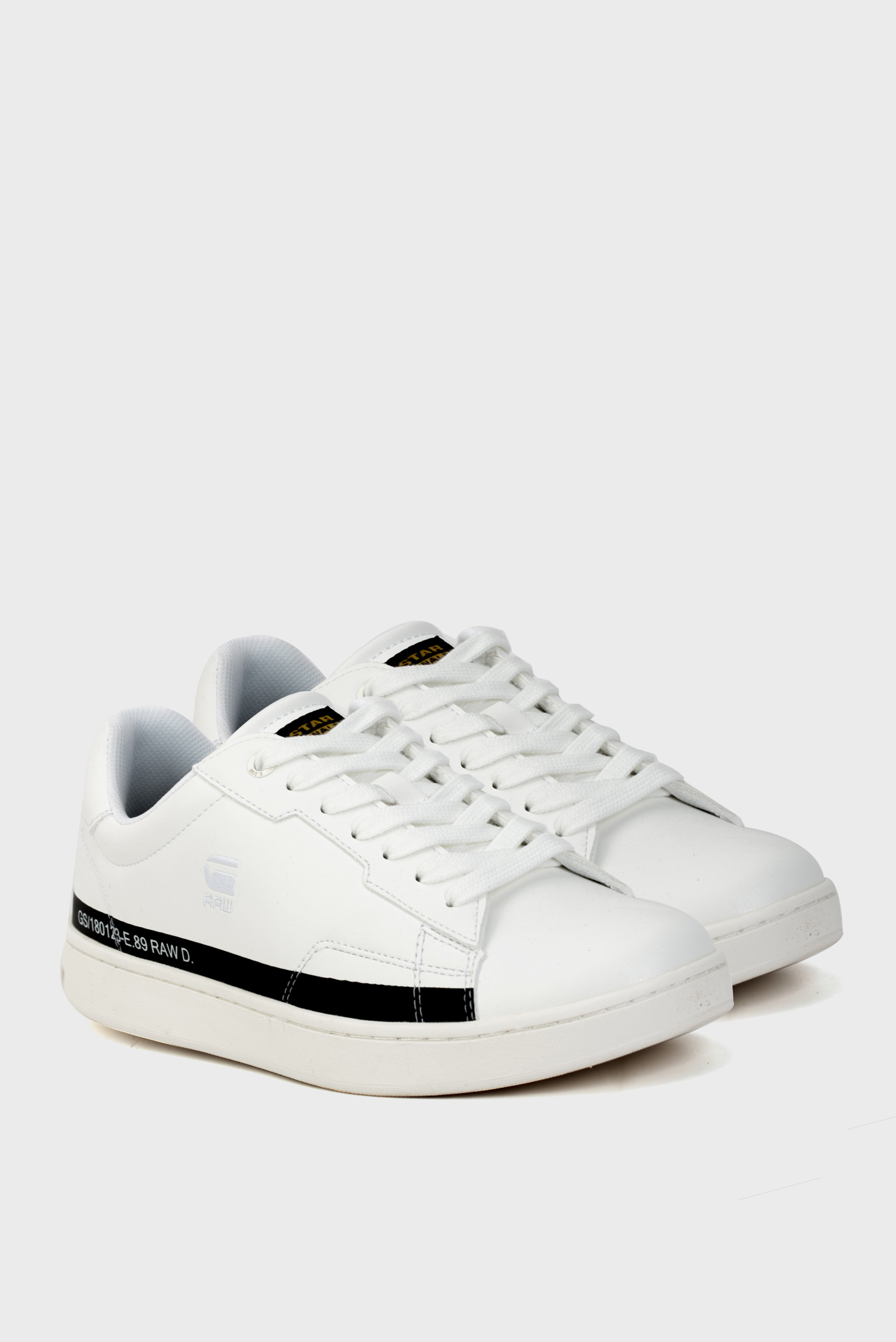 Мужские белые сникеры CADET LEA LGO 2