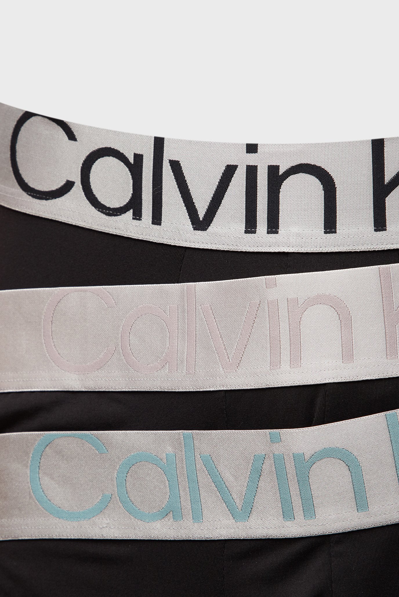 Мужские черные боксеры (3 шт) LOW RISE TRUNK 3PK 6