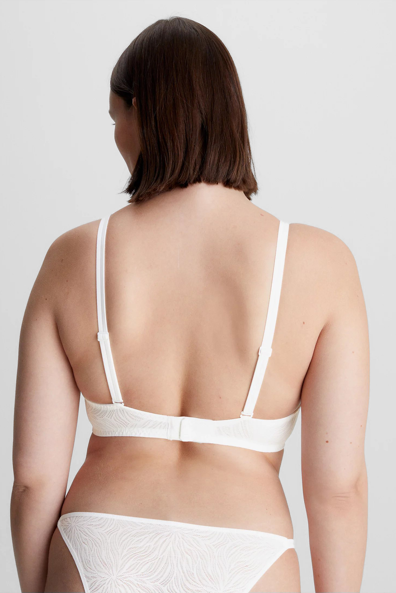 Женский белый бюстгальтер UNLINED DEMI 8