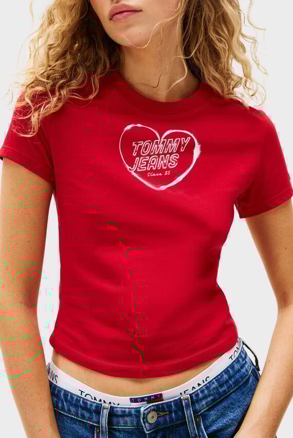 Футболка/TJW SLIM SH HEART TEE