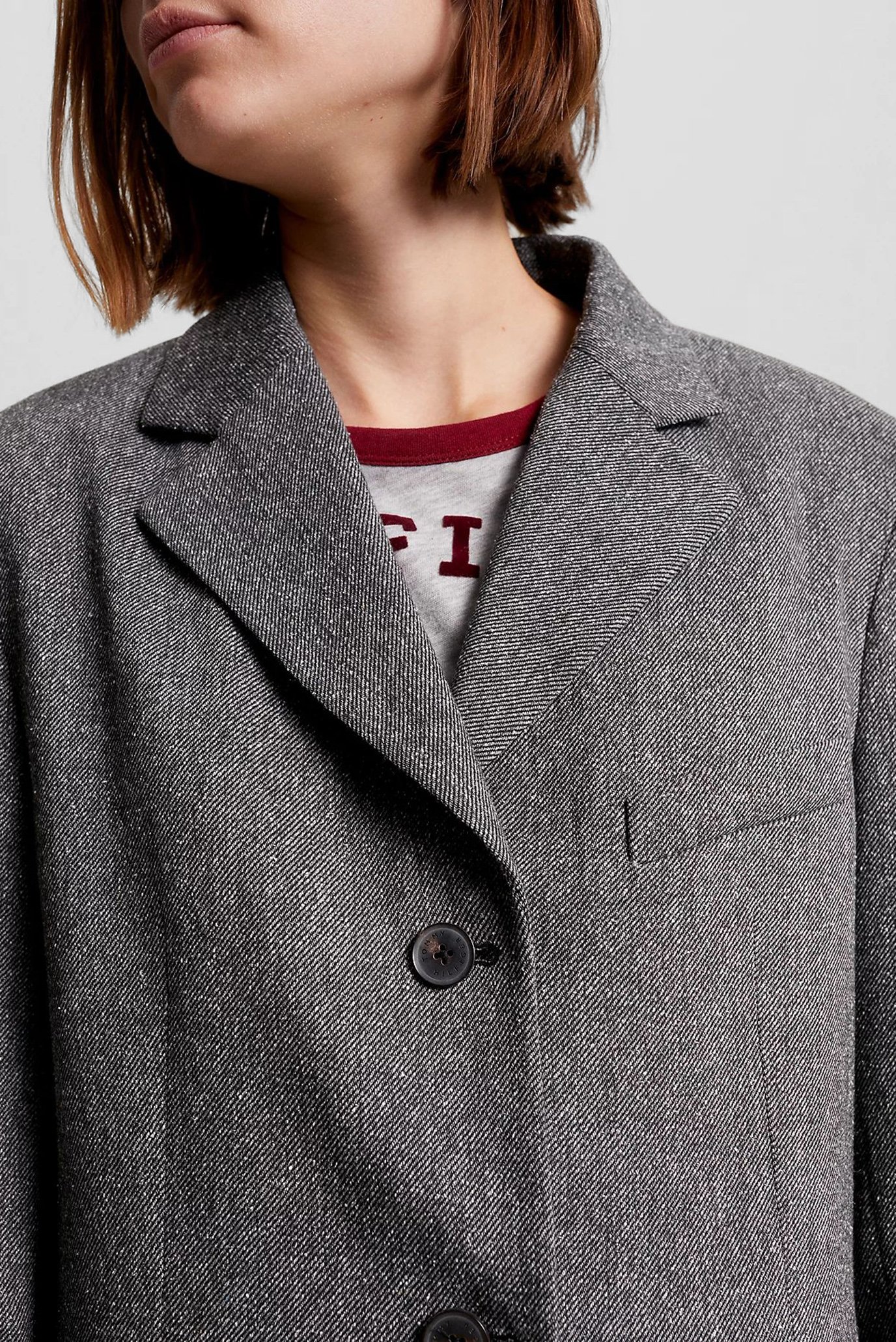 Пиджак RELAXED NEPPY WOOL SB BLAZER 4