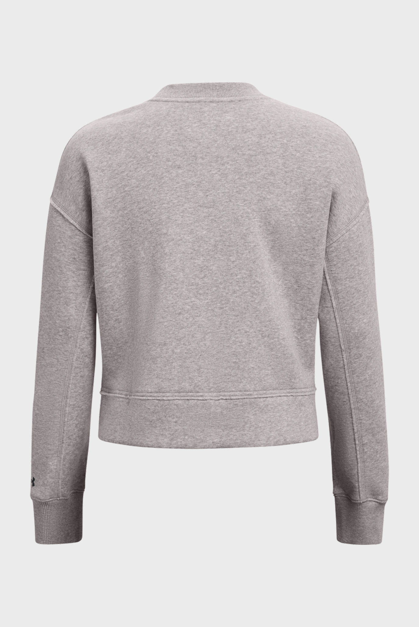 Женский серый свитшот UA Prjct Rock Fleece LC Crew 4
