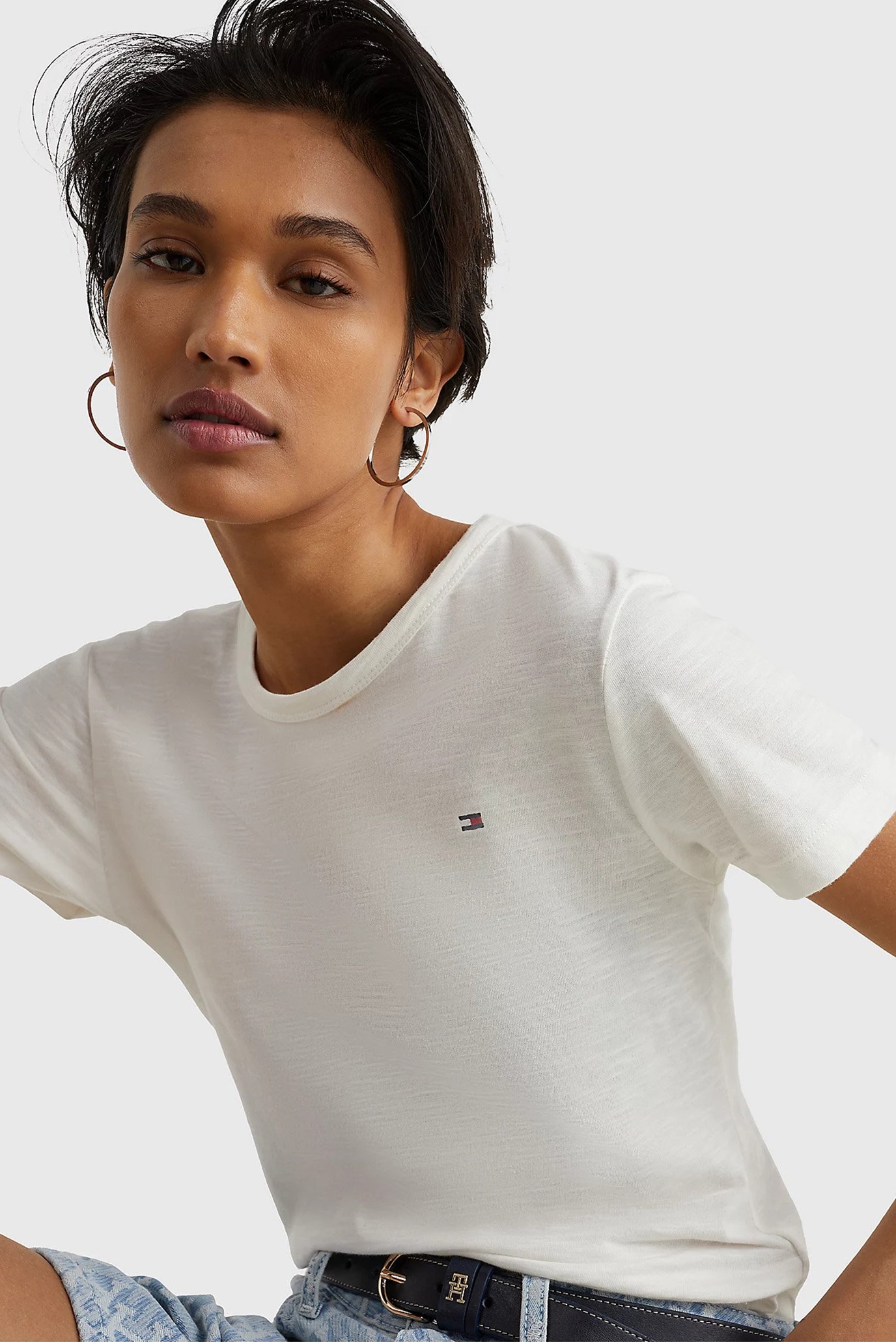 Футболка 1985 SLIM SLUB C-NK SS 4