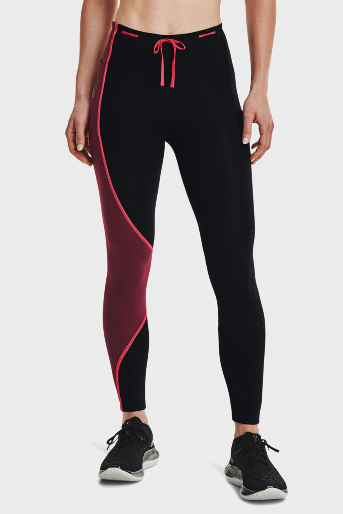 Женские черные тайтсы UA Run Anywhere Ankle Tight 8