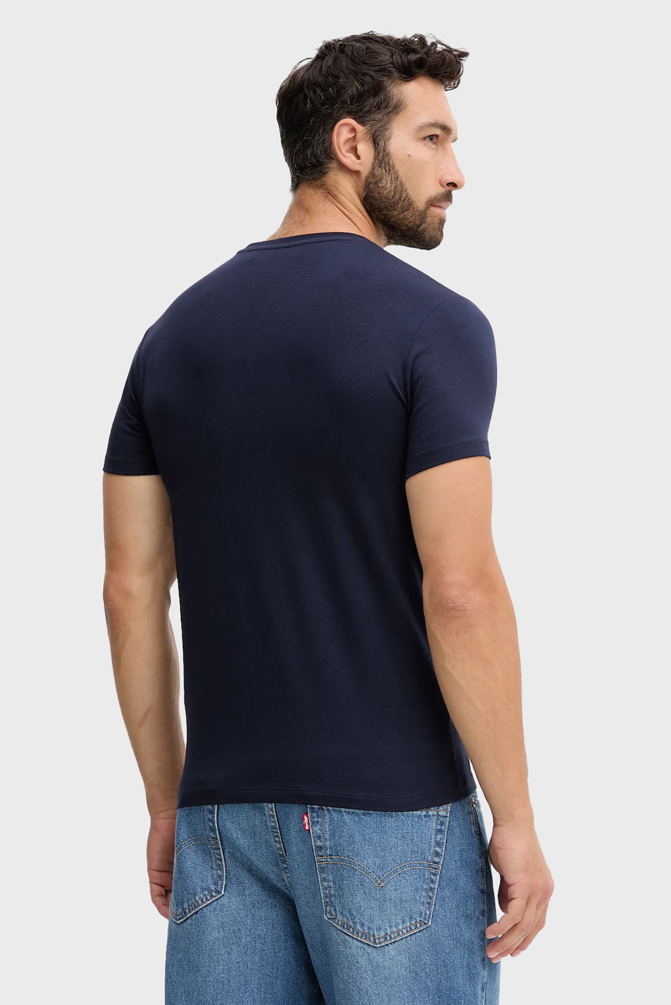 Футболка SLIM FIT T-SHIRT - ESSENTIAL LEVRIERO - STRETCH JERSEY 3