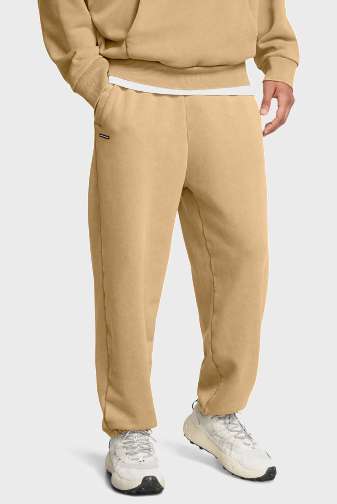 Штаны спортивные/UA Icon HWT Flc Wash OS Pant 1