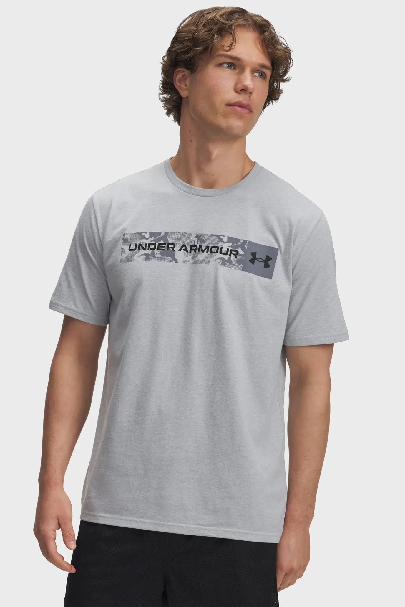 Футболка UA CAMO CHEST STRIPE SS 1