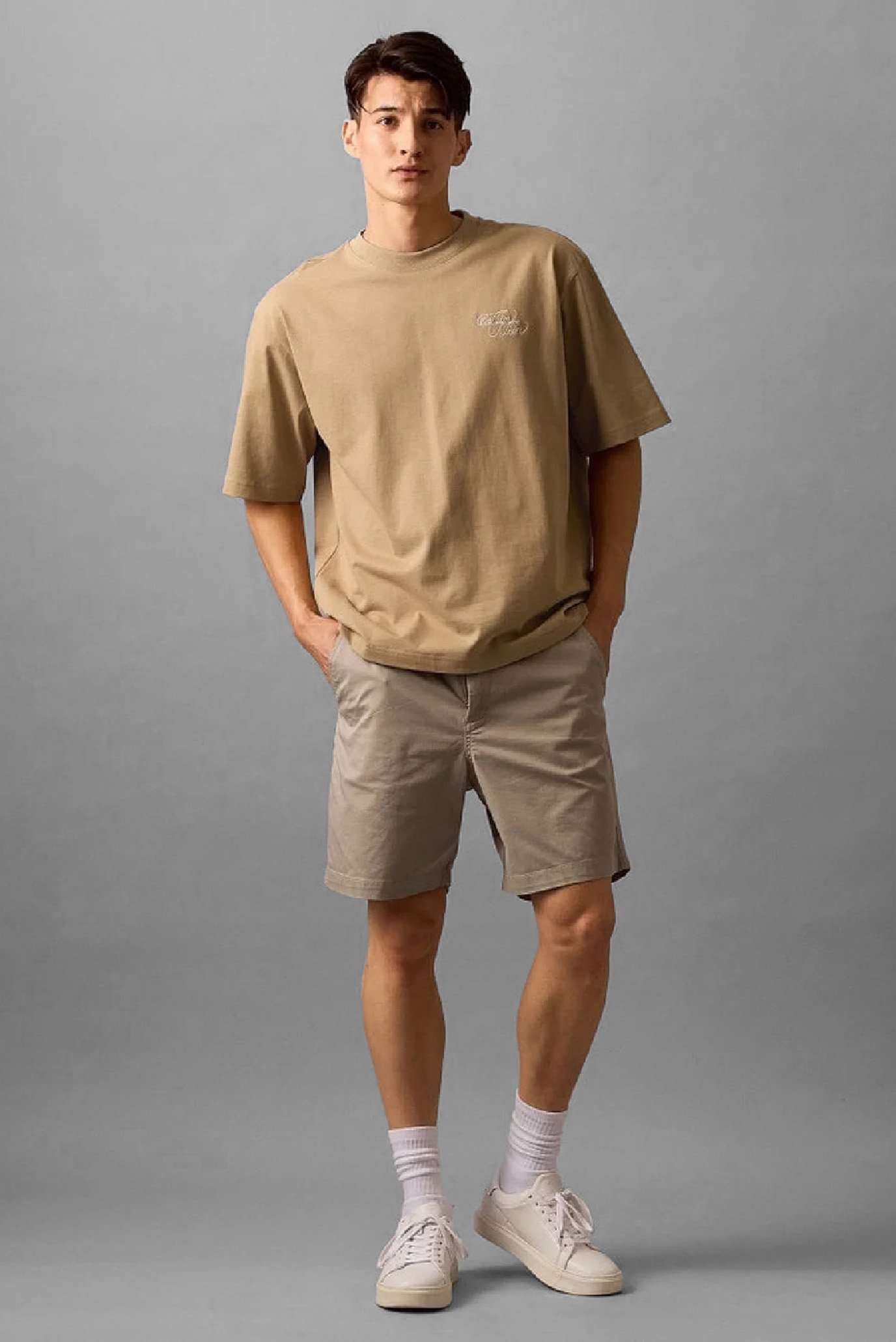 Футболка SS 2 TONE LOGO EMB OVERSIZED TEE 3