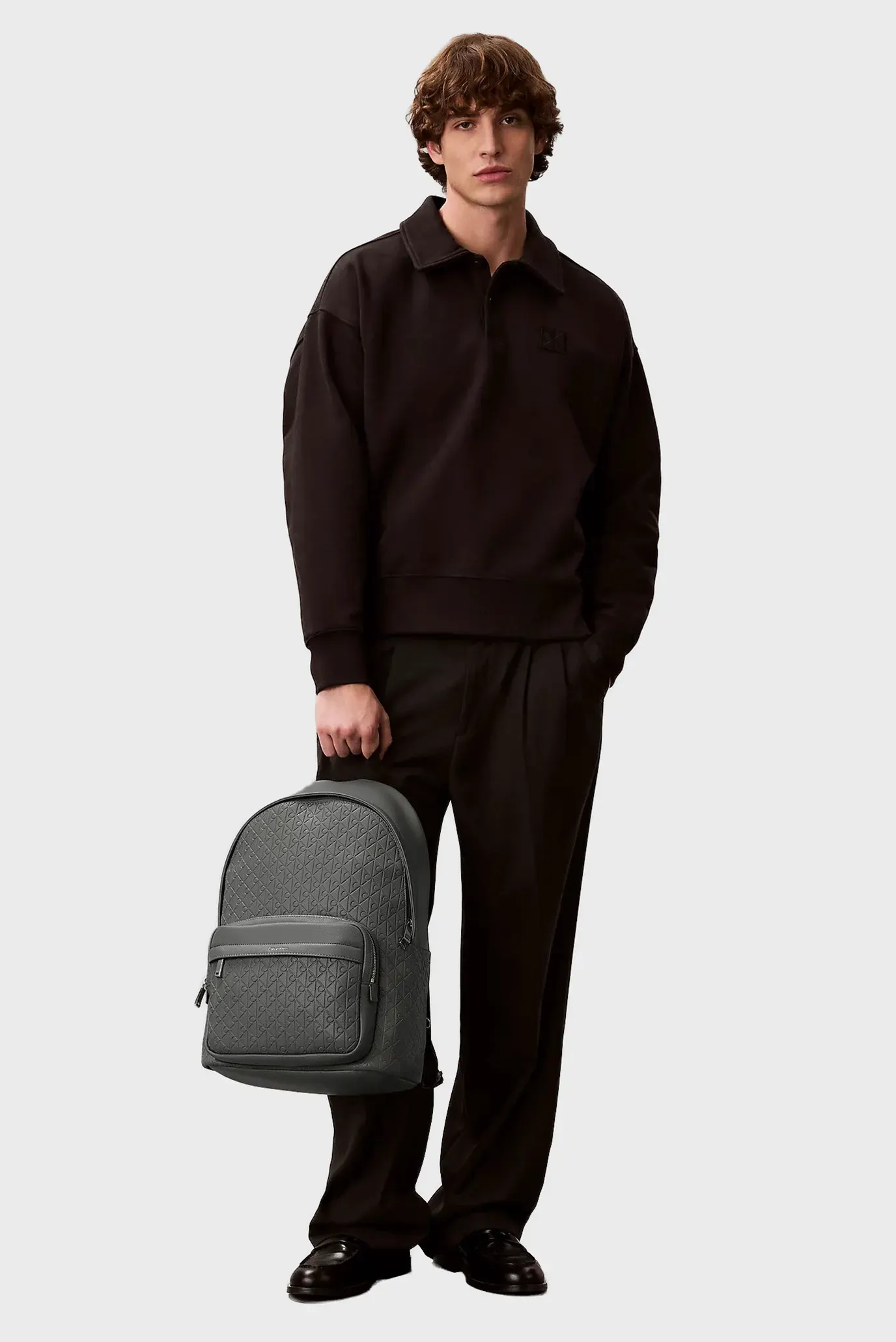 Рюкзак/EMBLEM AOP EMBOSS ROUND BACKPACK 2