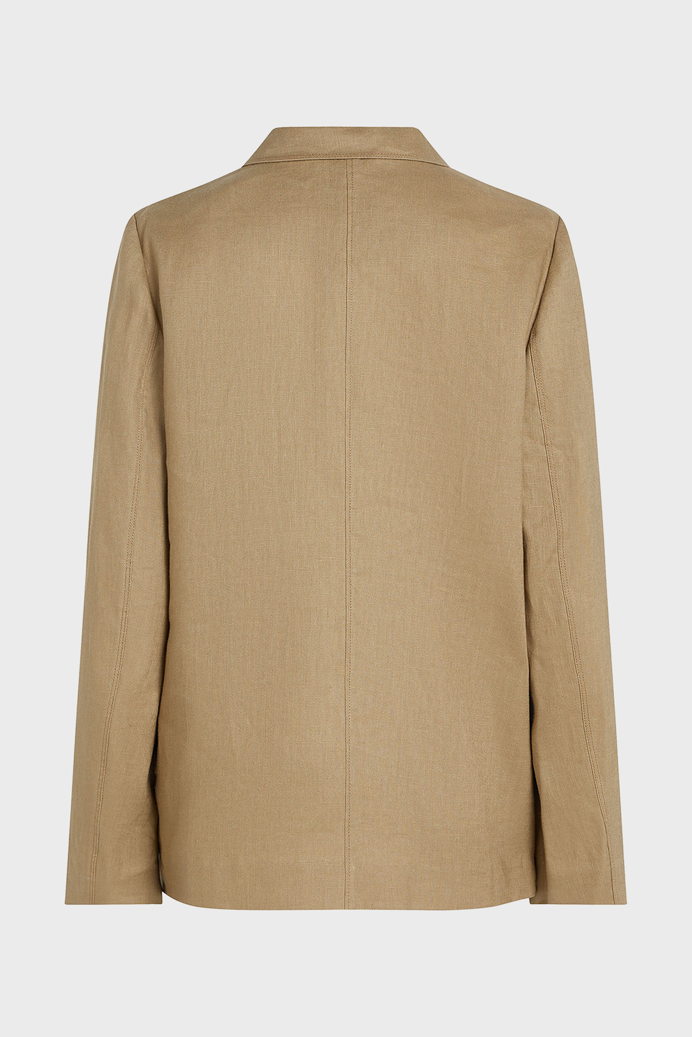 Женский бежевый льняной блейзер ESS LINEN REGULAR 2