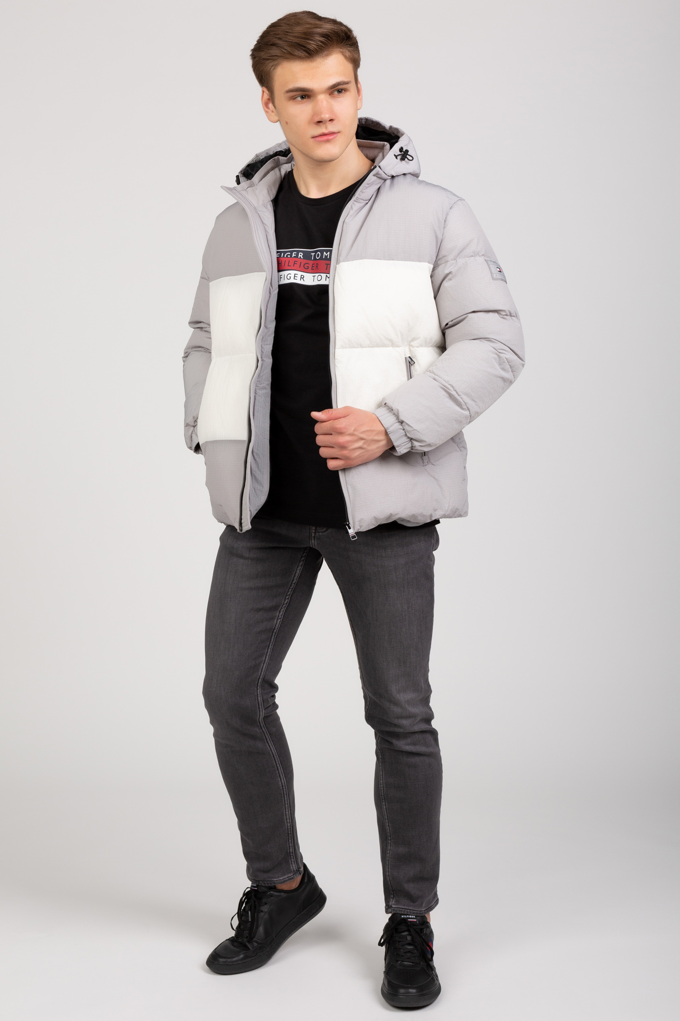 Куртка зимняя HIGH LOFT BLOCK HOODED JACKET 5