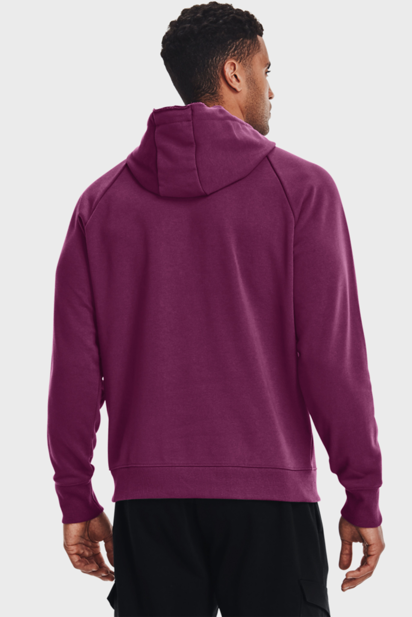 Мужское фиолетовое худи UA BTG Terry Hoodie 9