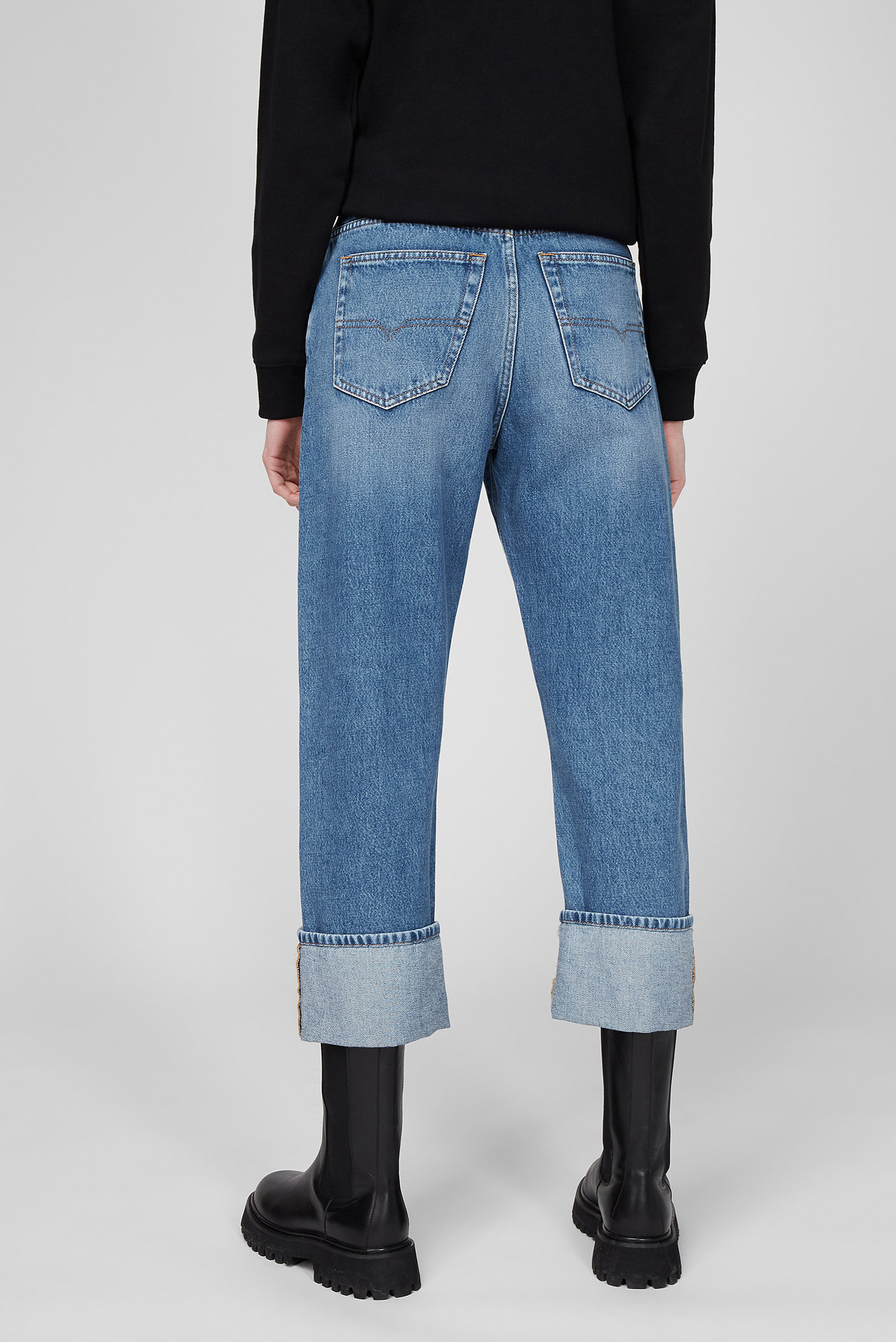 Женские голубые джинсы 1999 10