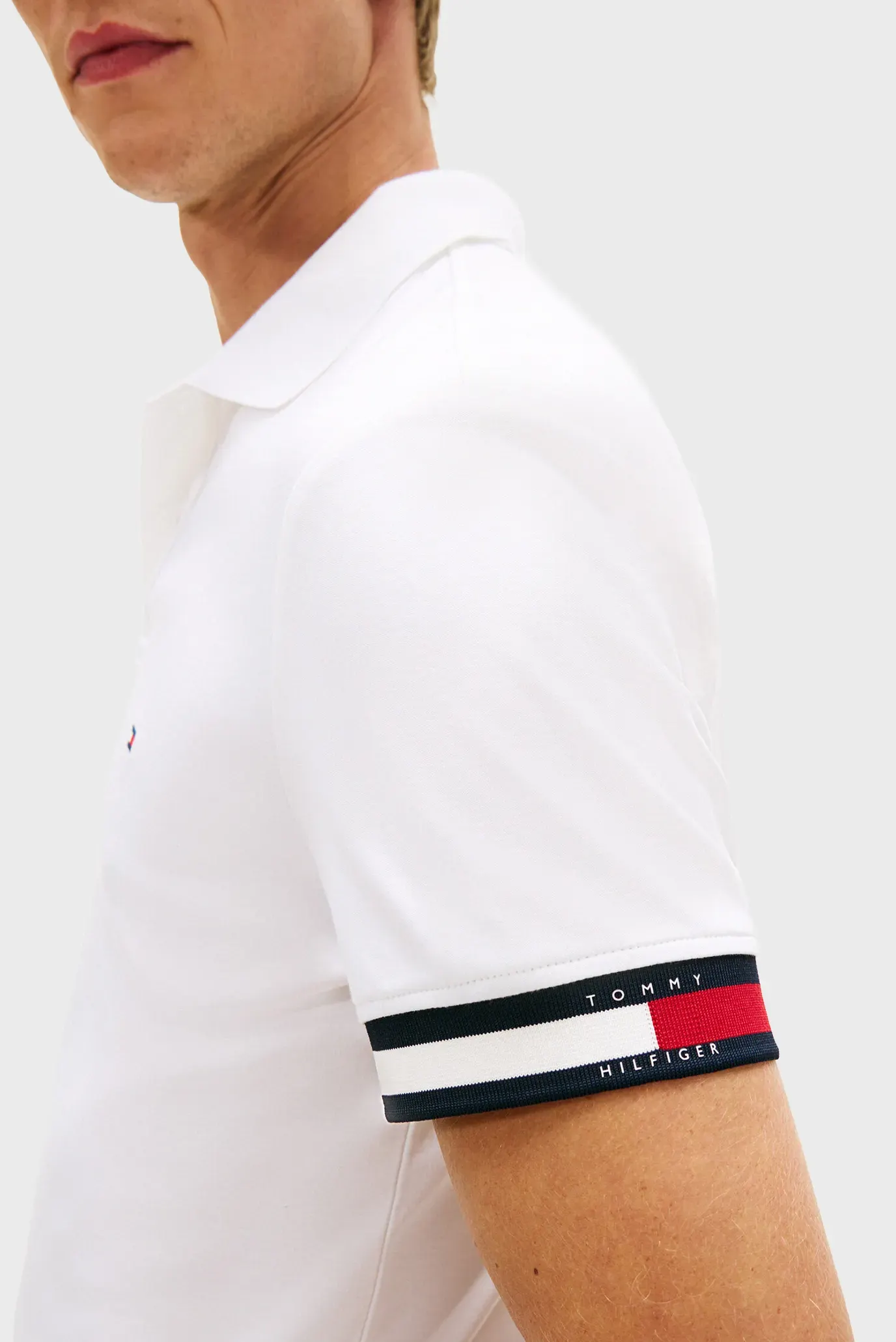 Поло RWB CUFF LIQUID COTTON SLIM POLO 4