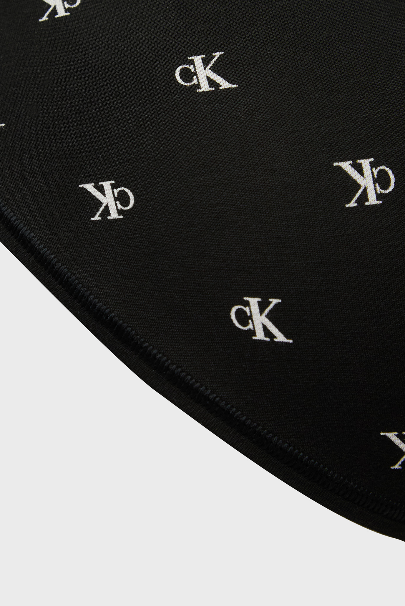 Женские черные трусики с узором BIKINI 5