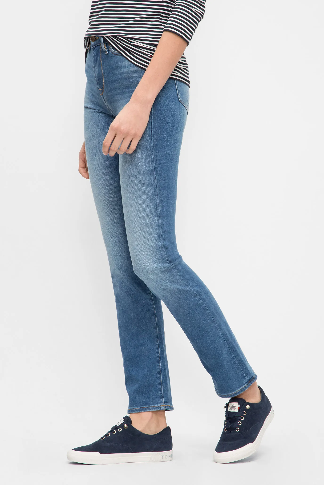 Женские синие джинсы LISBON HW JET 7