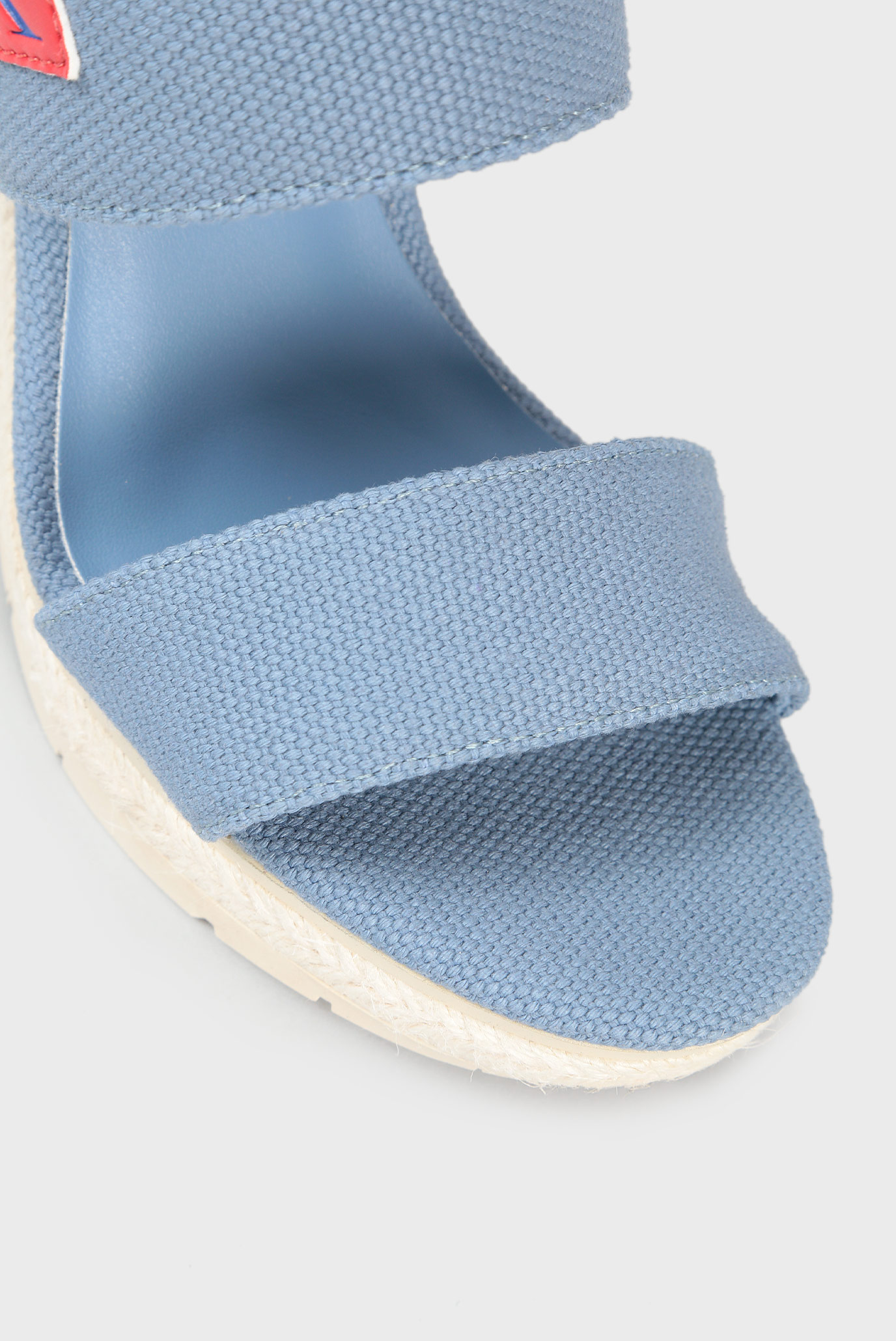 Женские голубые босоножки 9