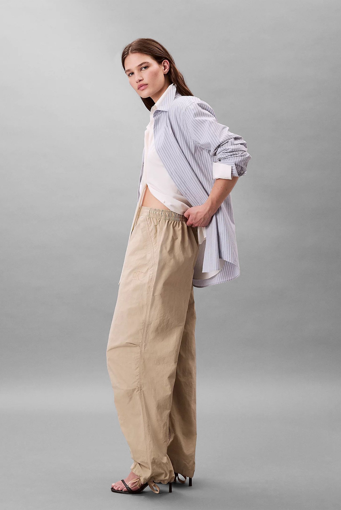 Штаны CRINKLE NYLON PARACHUTE PANTSCalvin Klein Jeans Штаны CRINKLE NYLON PARACHUTE PANTS 3