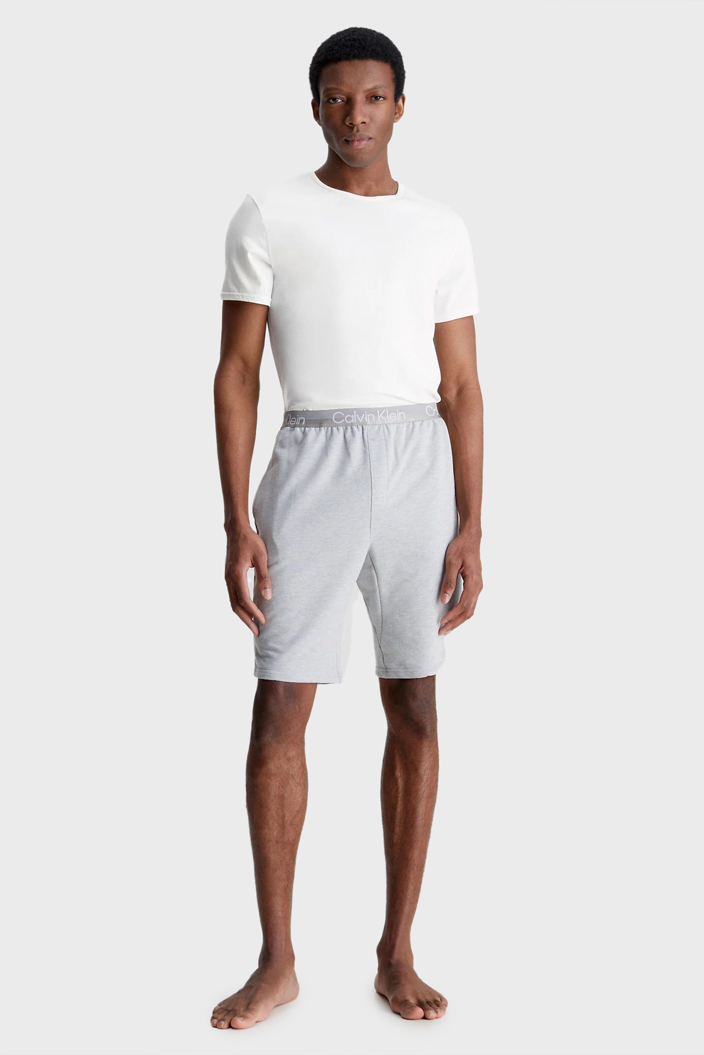 Мужская белая футболка (2 шт)Calvin Klein Мужская белая футболка (2 шт) 7