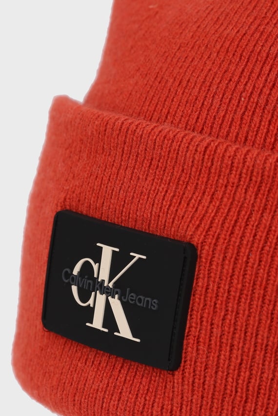 Шапка MONOLOGO PATCH NON-RIB BEANIE