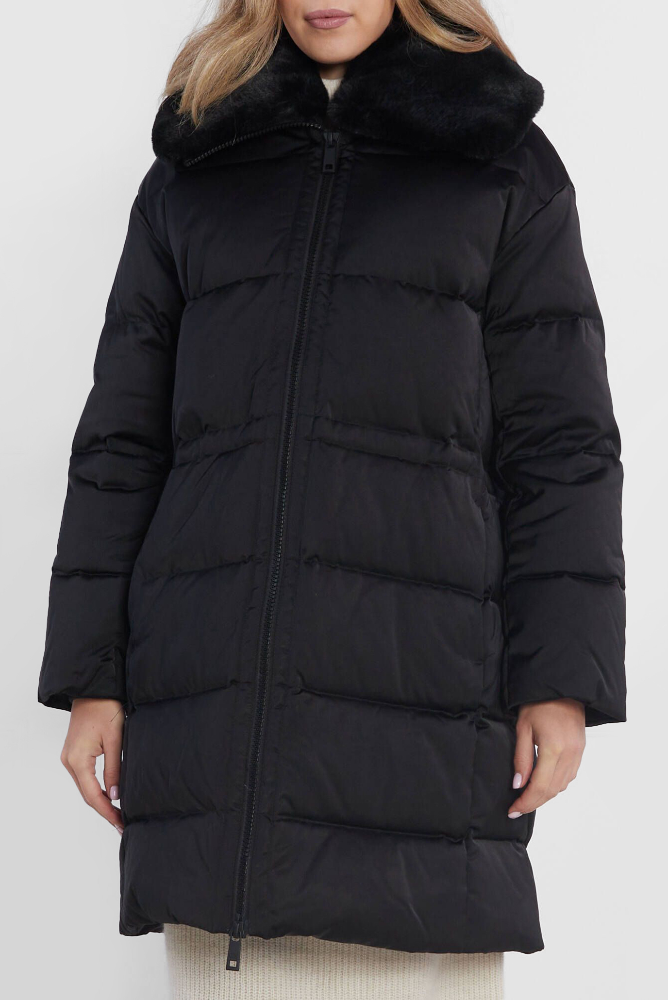 Куртка зимняя LUX SATIN PUFFER COAT 1