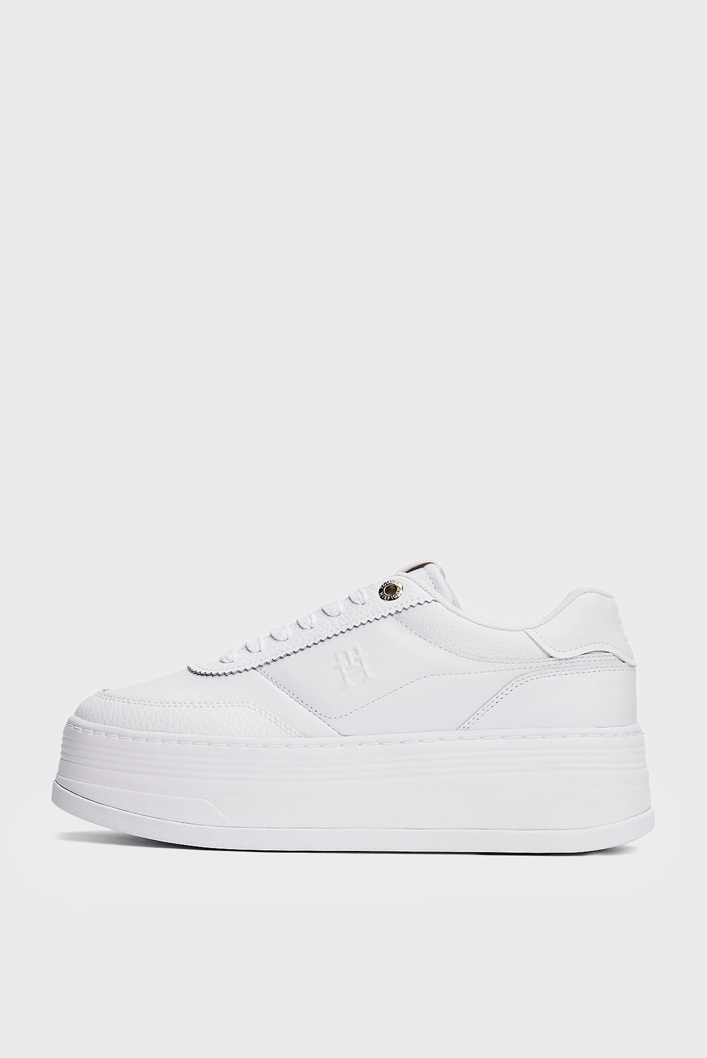 Женские белые сникерсы PLATFORM LUX COURT SNEAKER 4