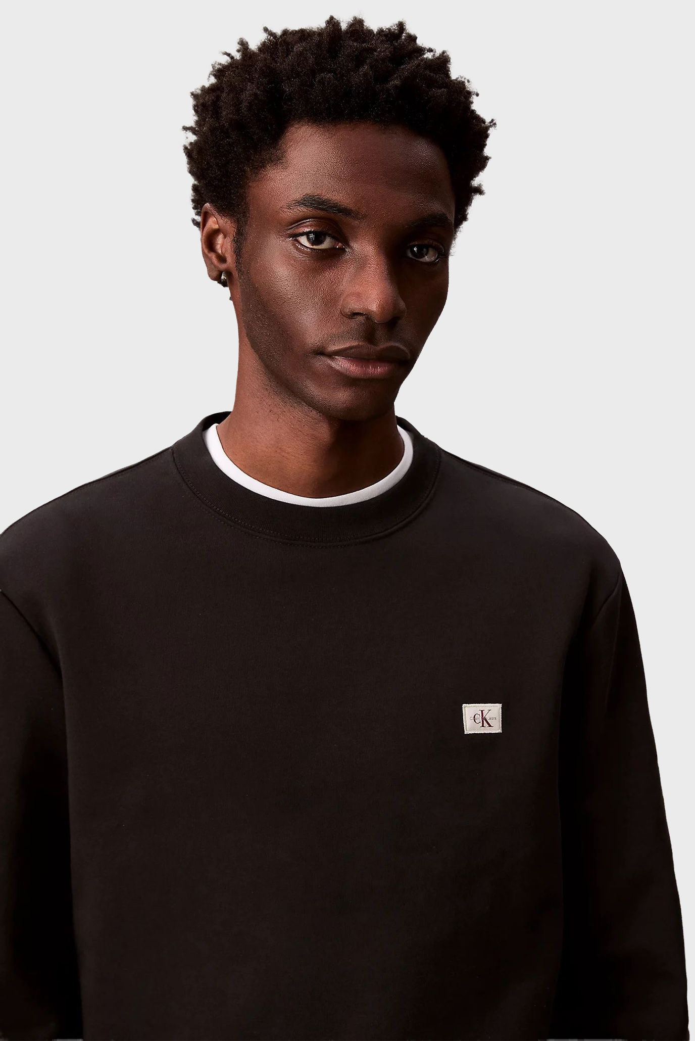 Свитшот LS 350TERRY EU WHSL BADGE CREWNECalvin Klein Jeans Свитшот LS 350TERRY EU WHSL BADGE CREWNE 4