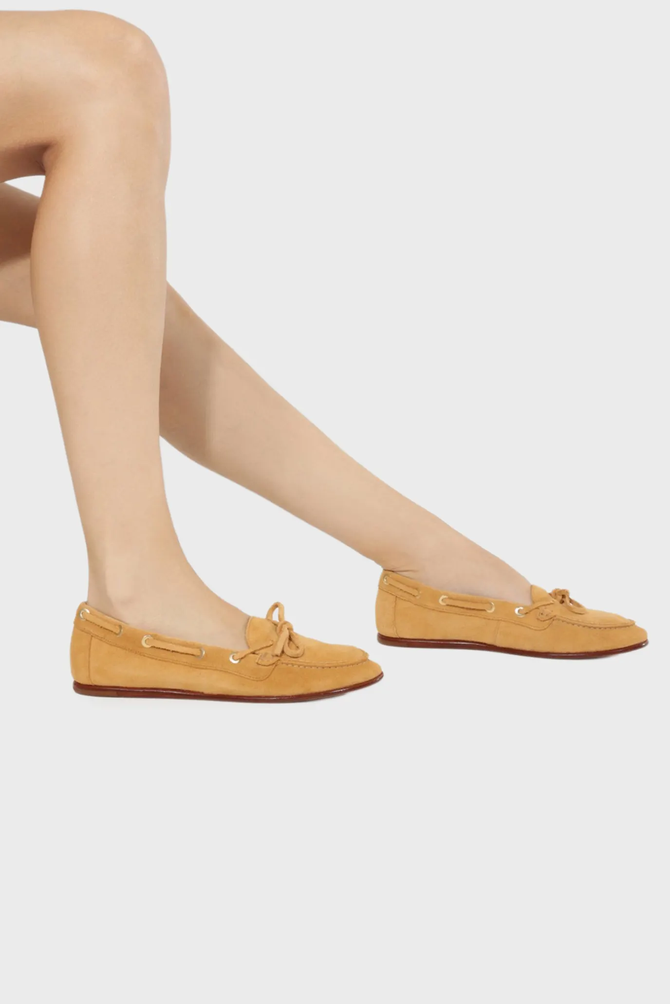 Лоферы CALC-FSR  HEAVY SUEDE    |LIGHT WOOD 5