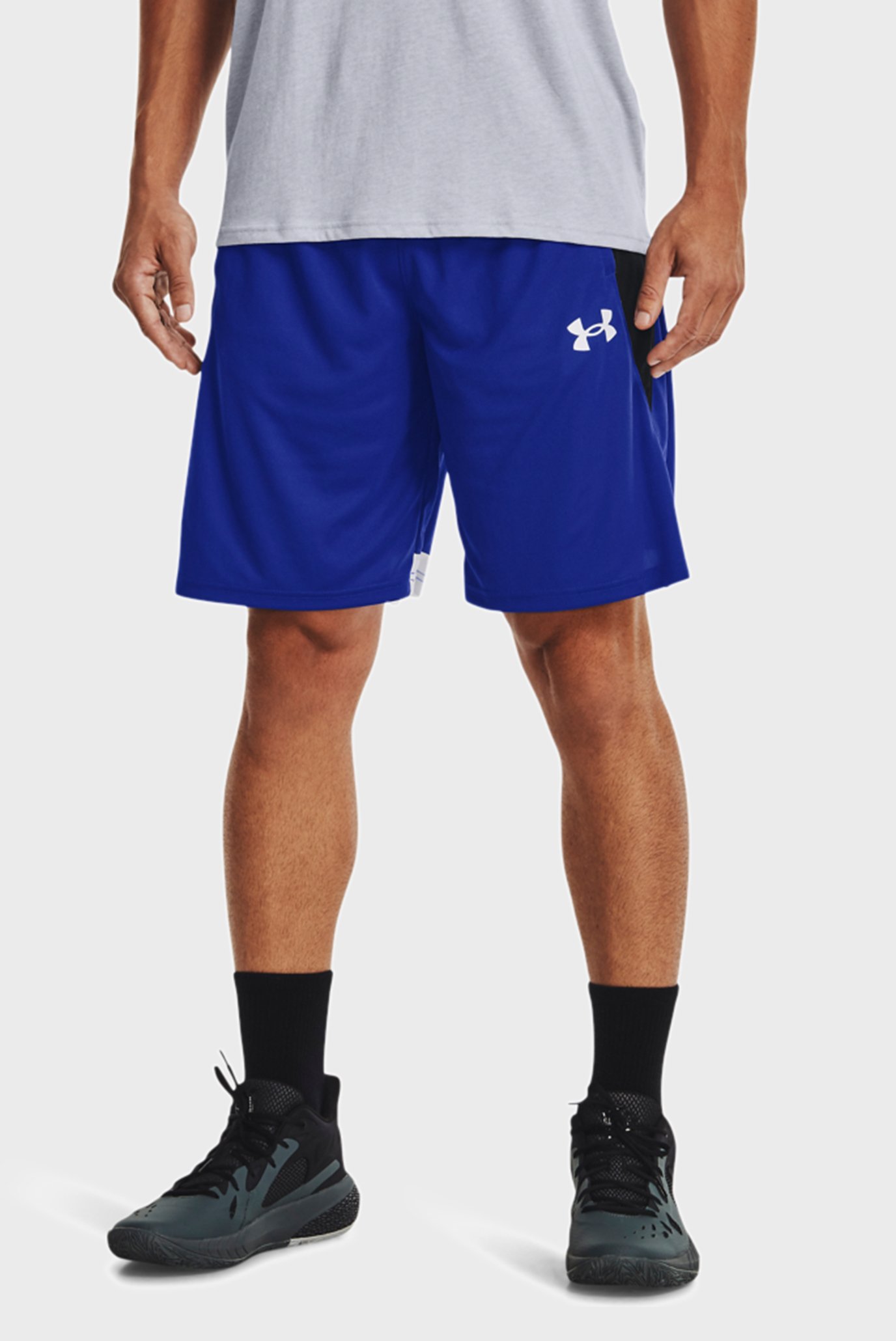 Мужские синие шорты UA BASELINE 10'' SHORT 7