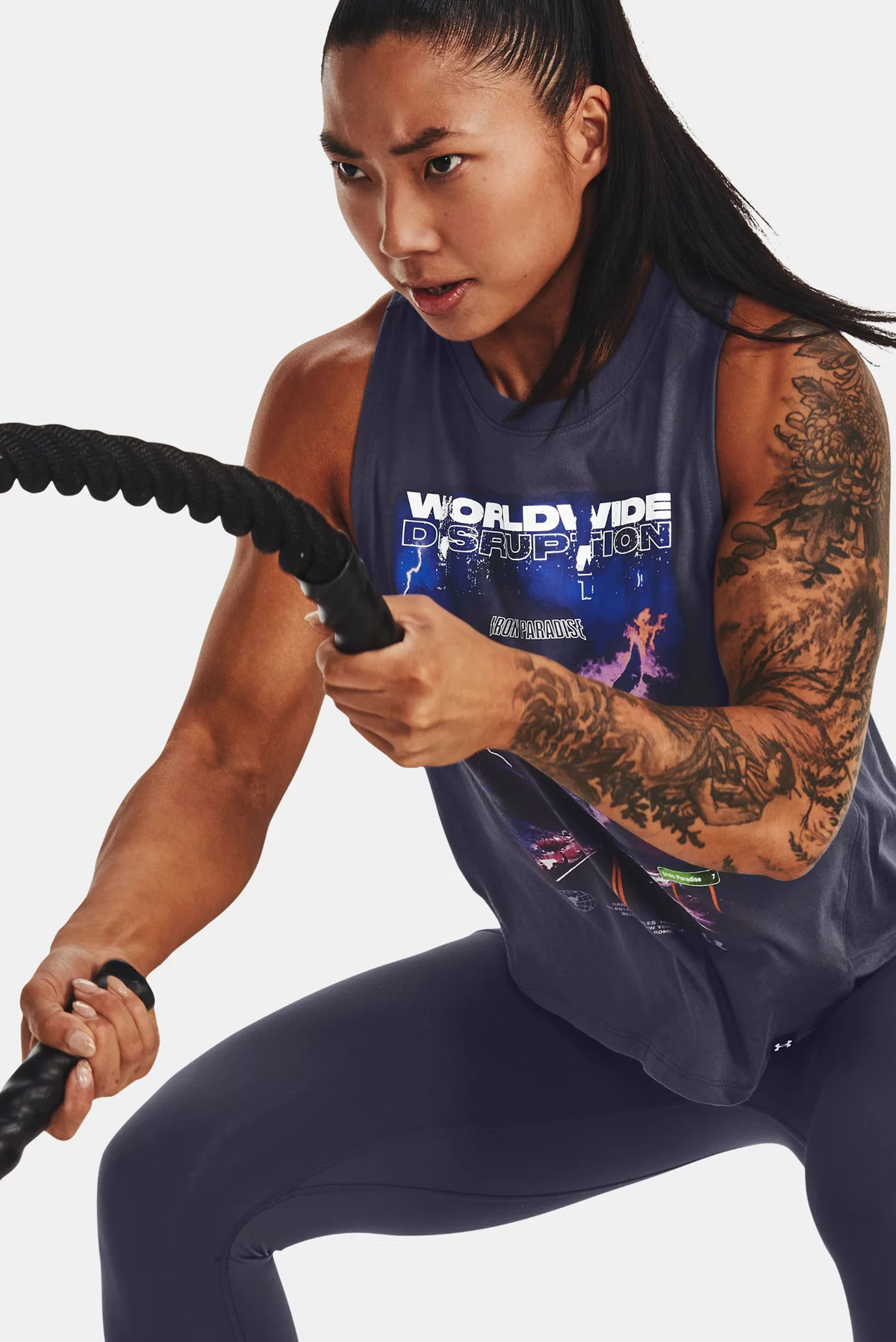 Футболка UA PJT ROCK WORLDWIDE TANK 5