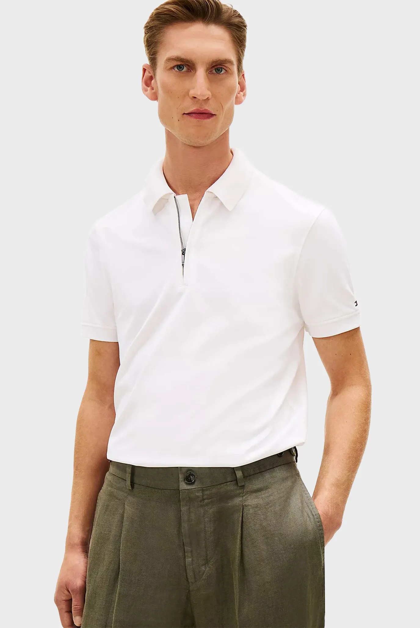 Поло DC PERFORMANCE ZIP POLO 1