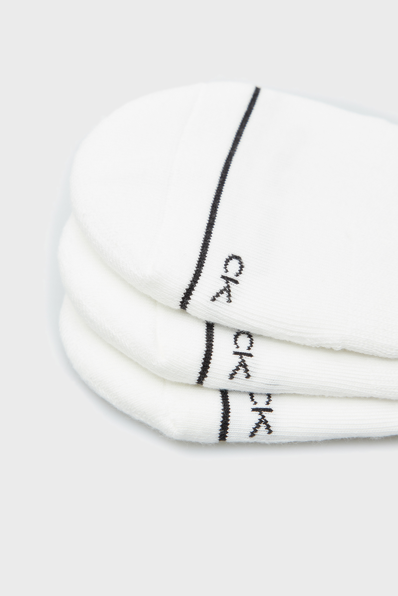 Следы CK WOMEN FOOTIE HIGH CUT 3P ATHLEISURE 2