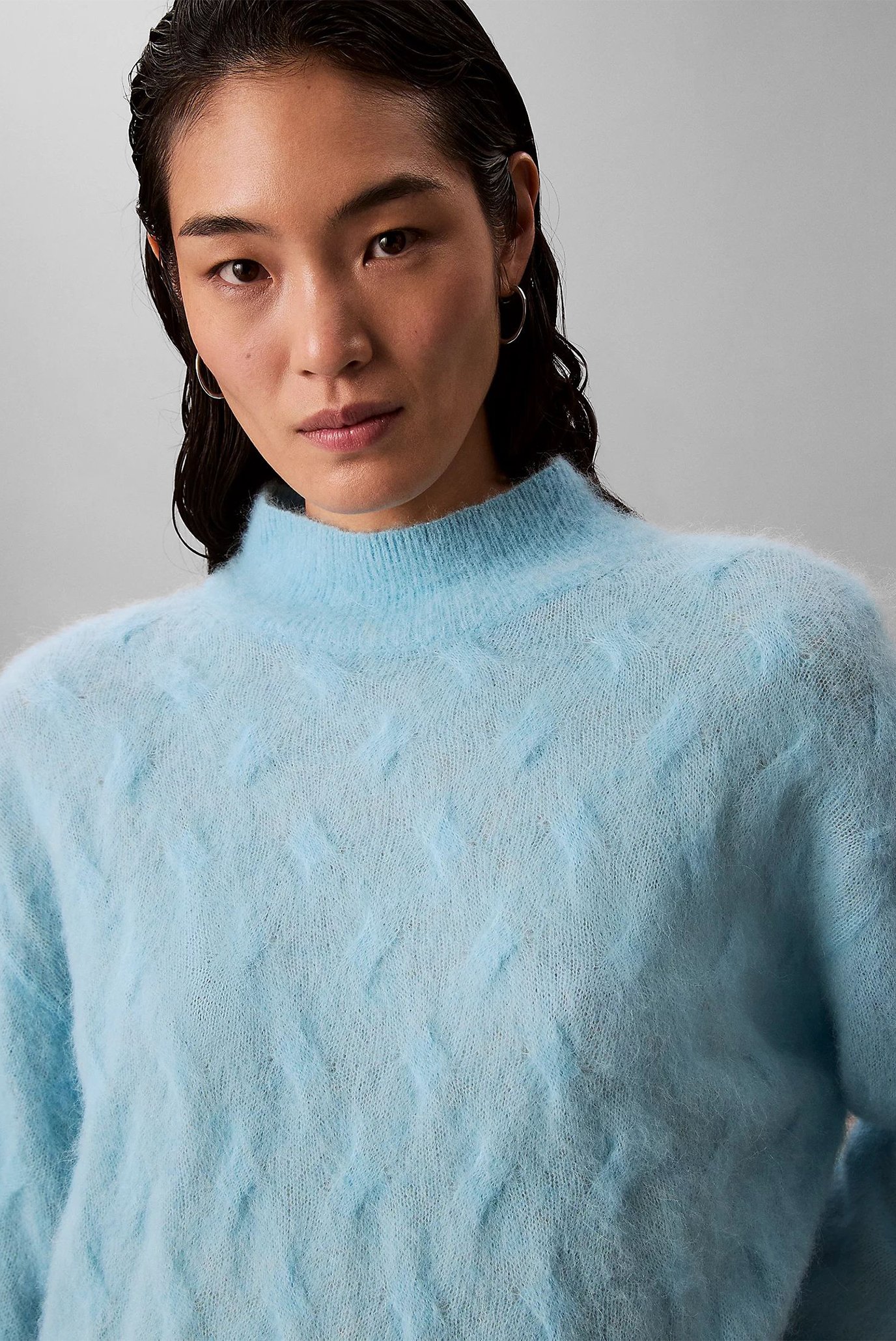 Свитер Brushed Hairy AOP Print Sweater 5