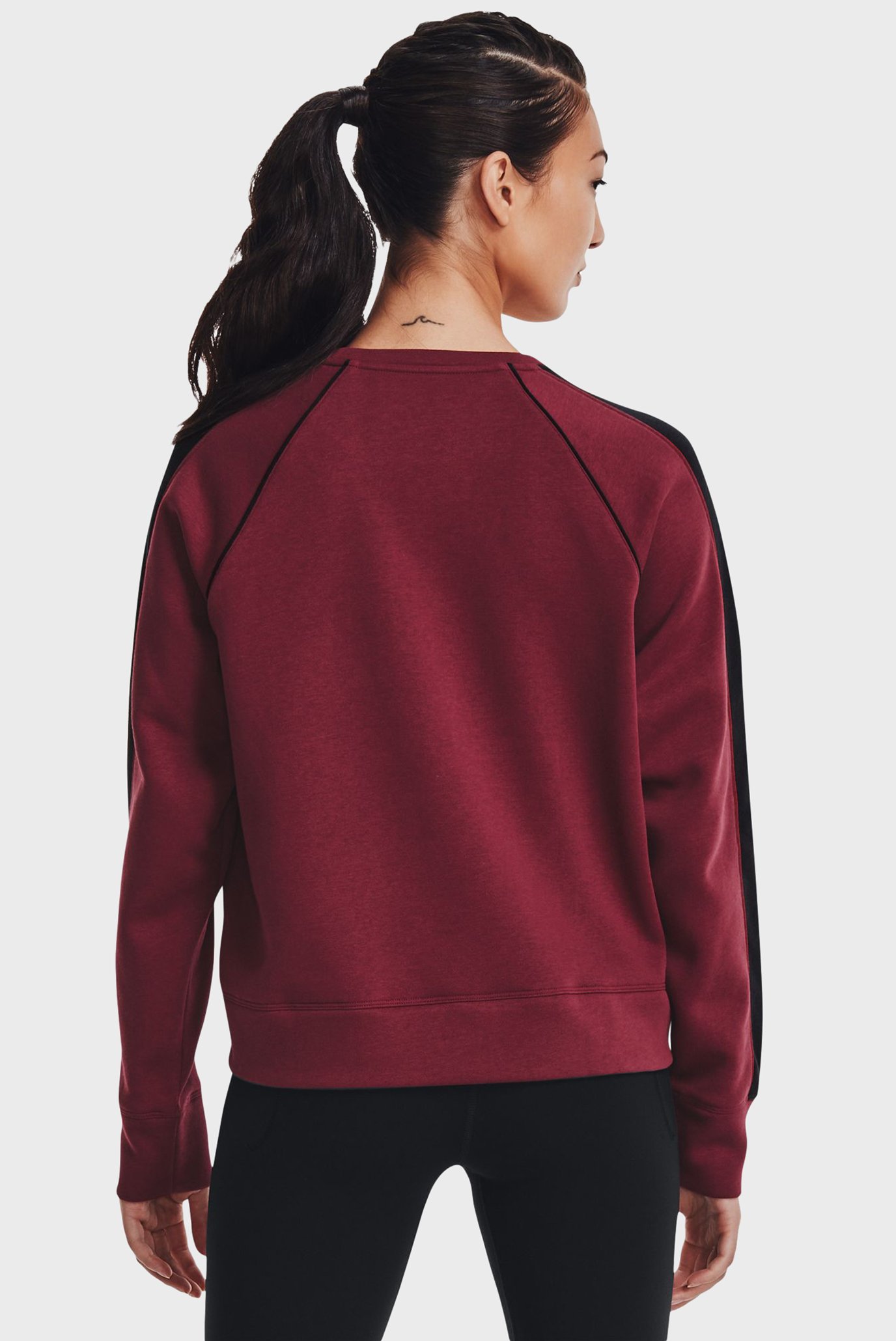 Женский бордовый свитшот CNY Crew Sweatshirt 3