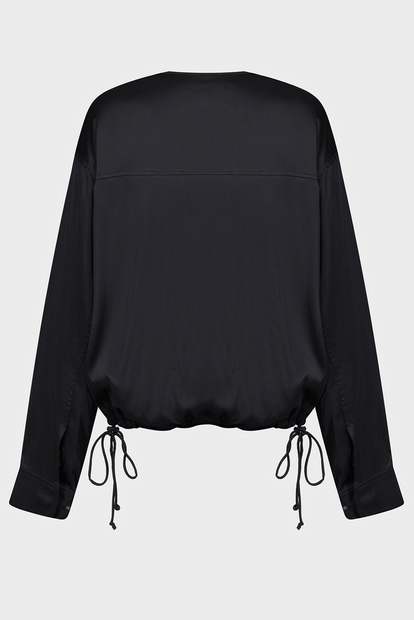 Женская черная ветровка SATEEN 9