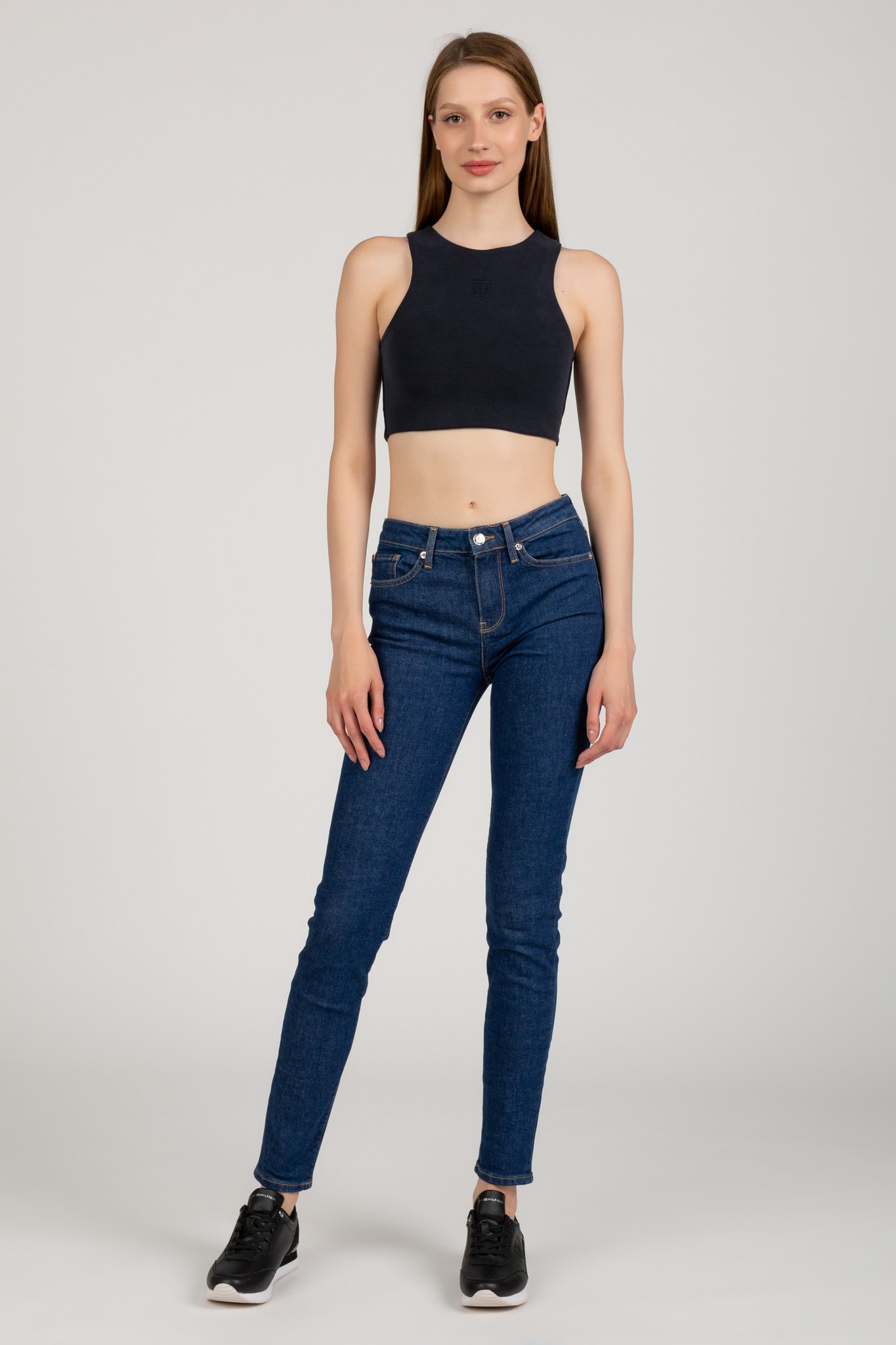 Топ SKINNY SUEDED MODAL BRA 5