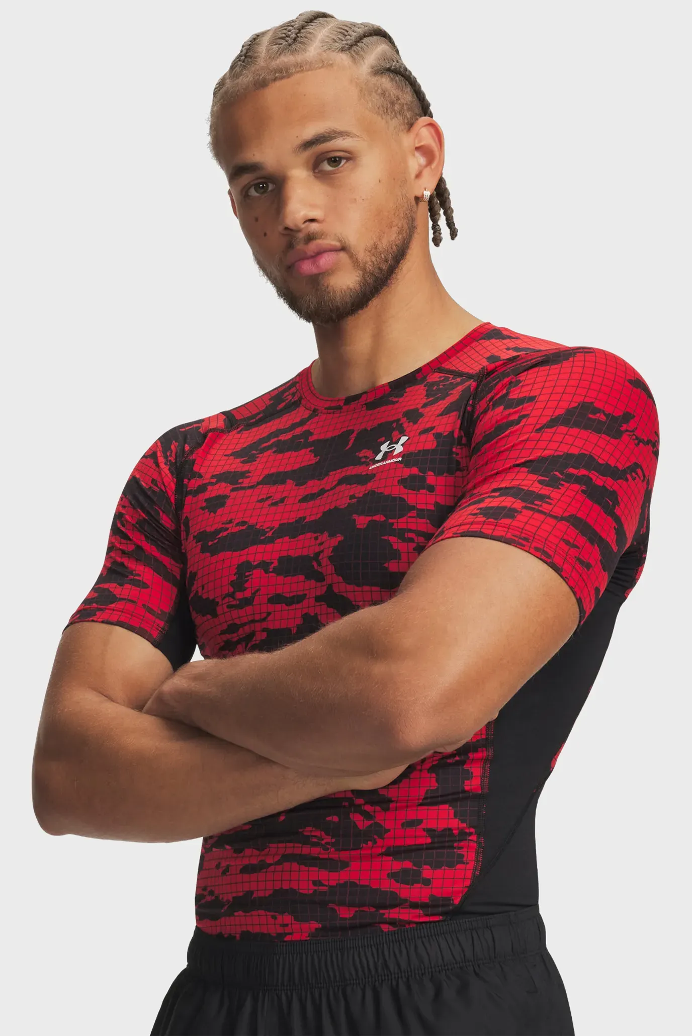 Футболка UA HG Printed SS 1