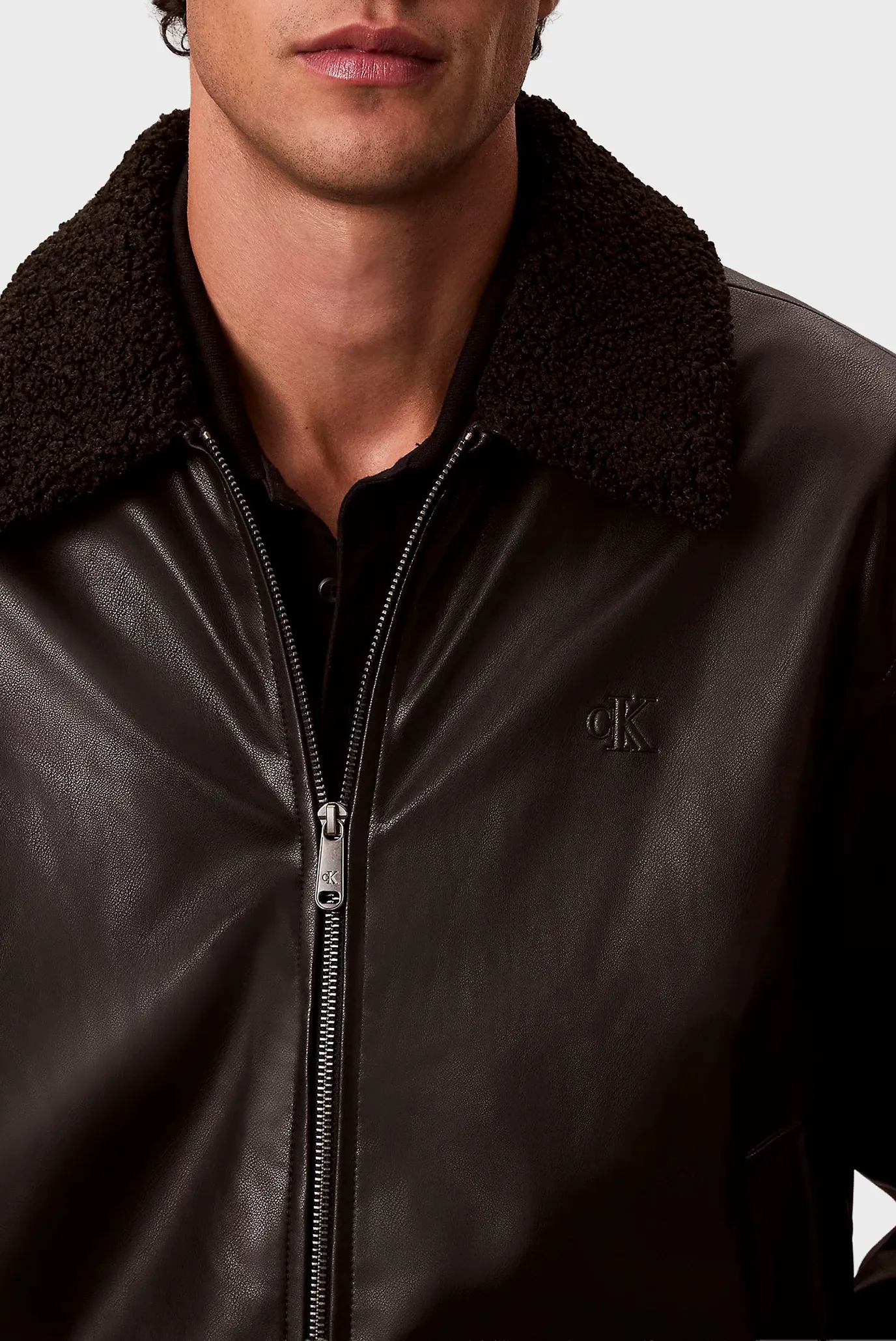 Куртка джинсовая LS FAUX LEATHER SHERPA COLLAR BO 6