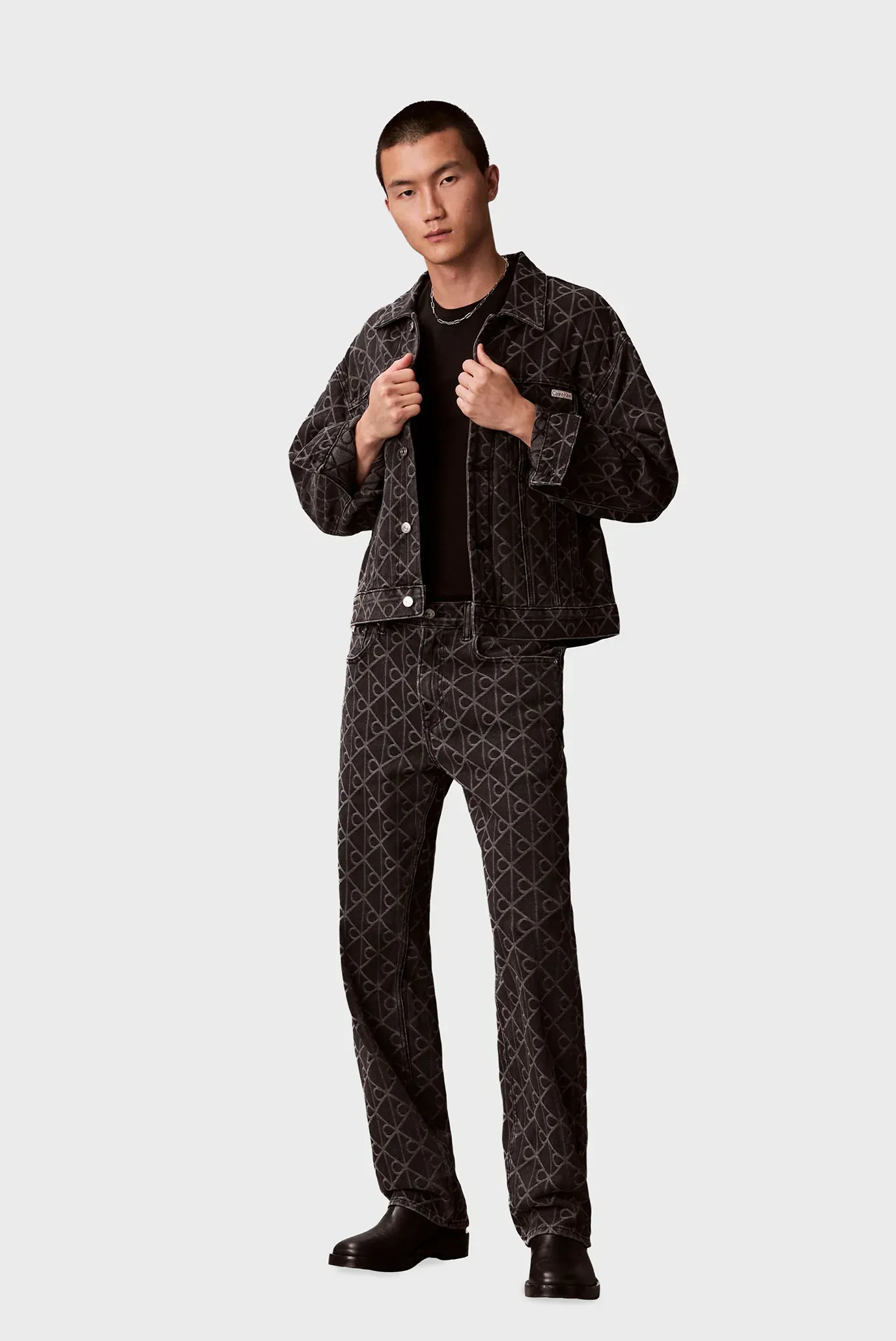 Джинсы/90S STRAIGHT BLACK EMBLEM JACQUA 4