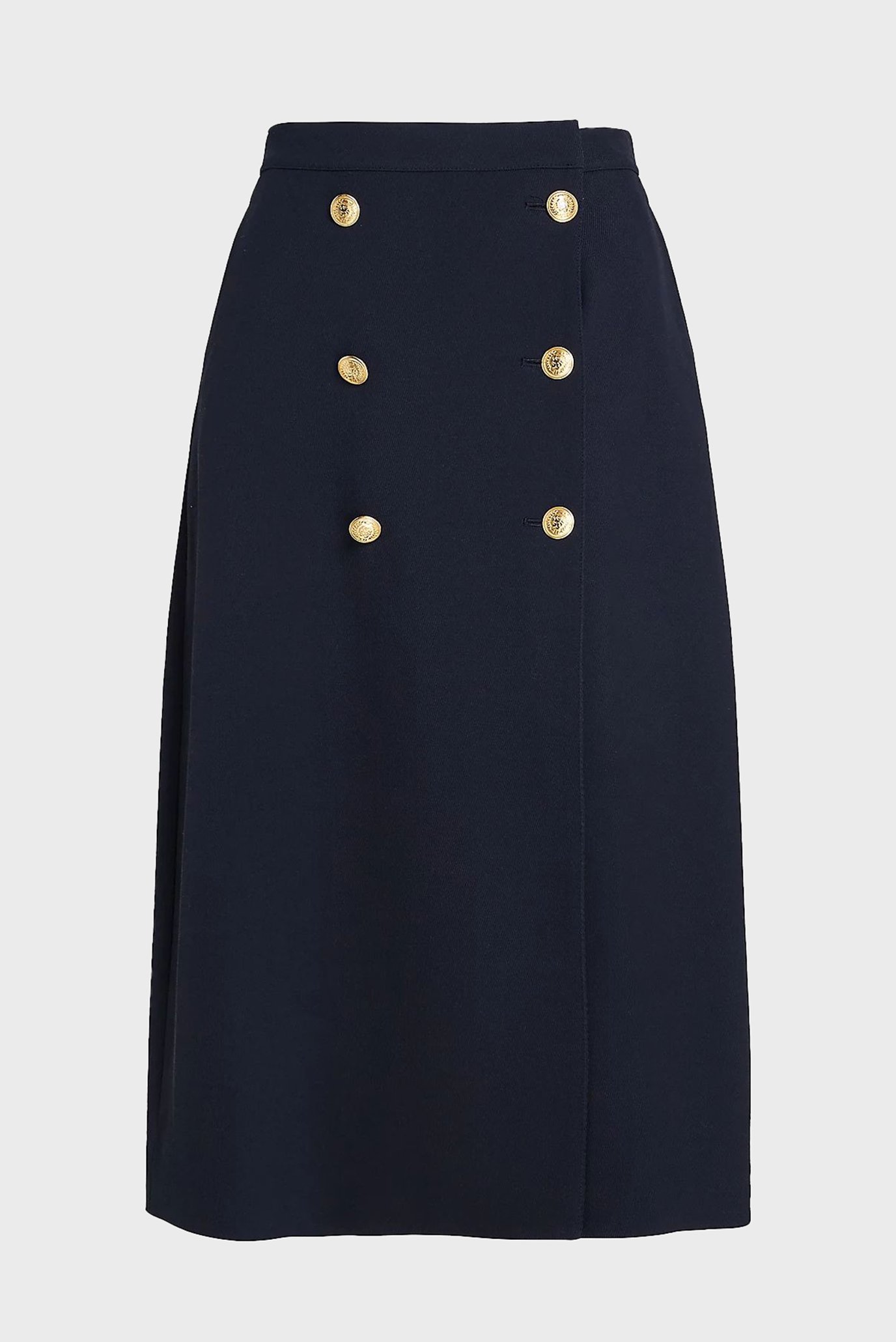 Юбка GOLD BUTTON TWILL MIDI SKIRT 5