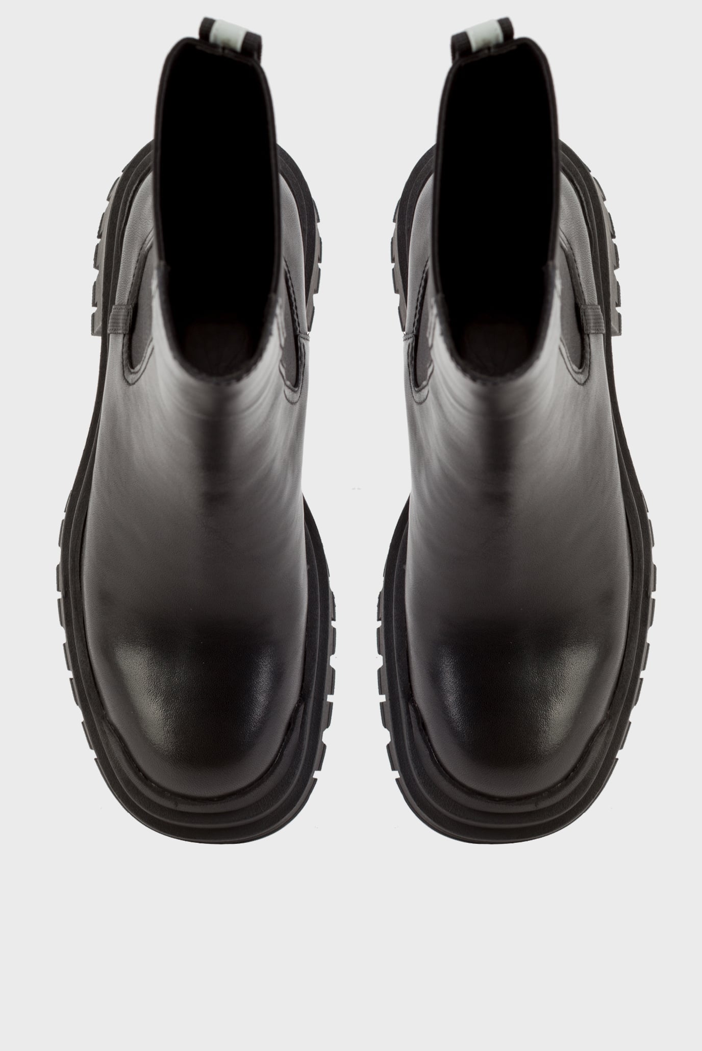 Женские черные кожаные ботильоны Oxalis 4