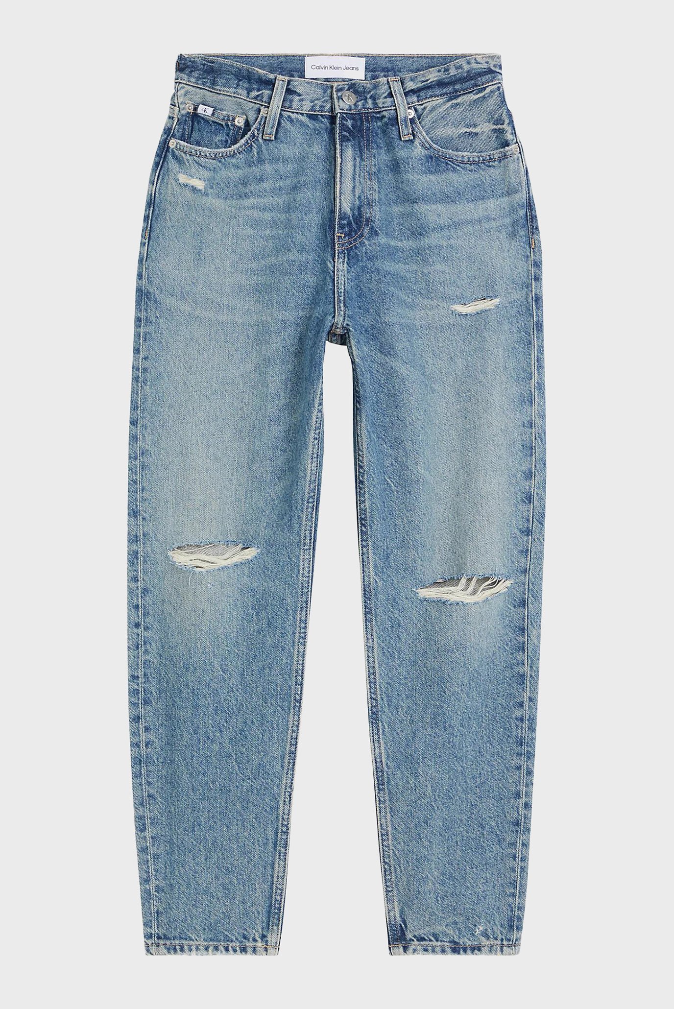 Женские синие джинсы MOM JEAN 5