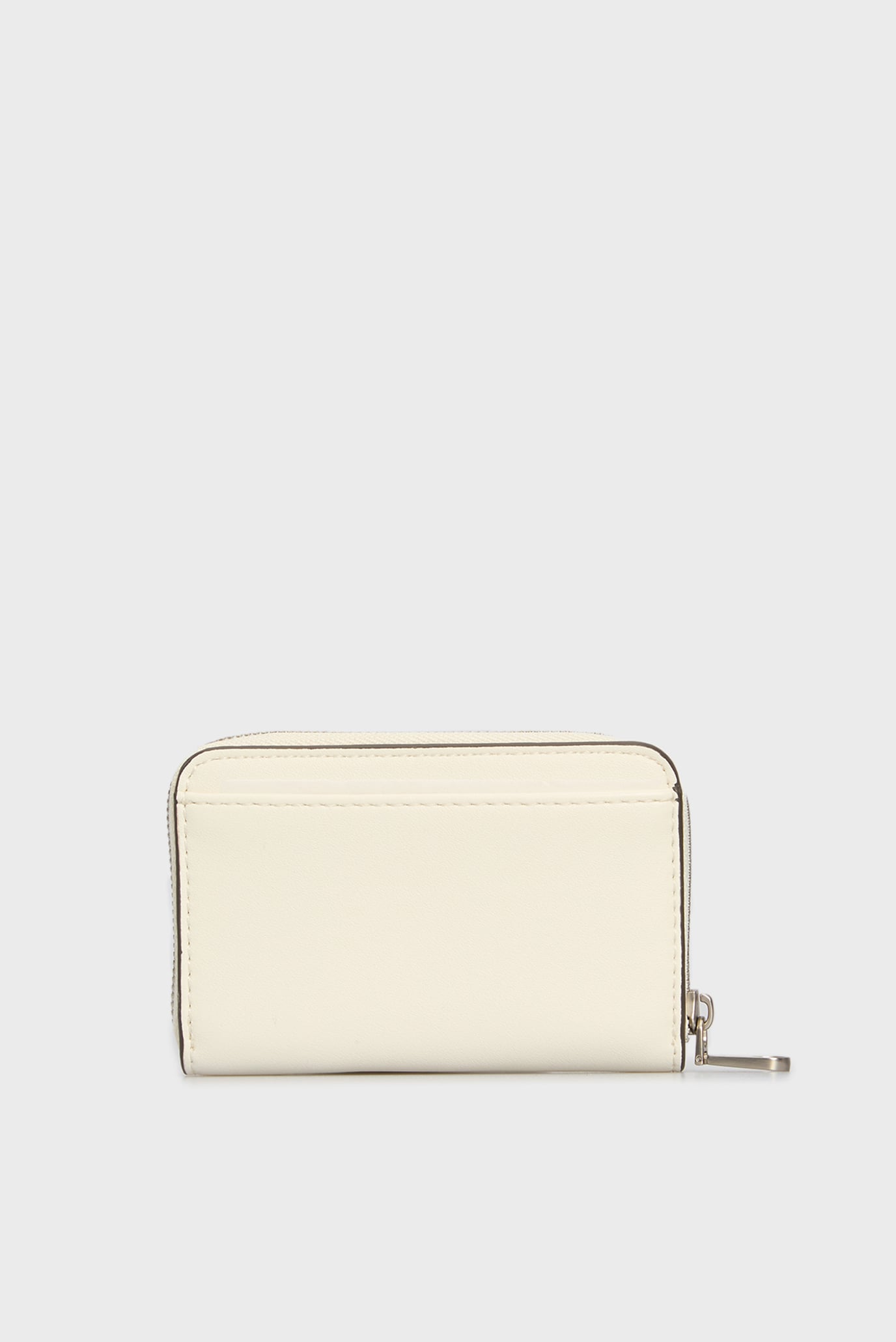 Женский белый кошелек SCULPTED MED ZIP AROUND MONO 4
