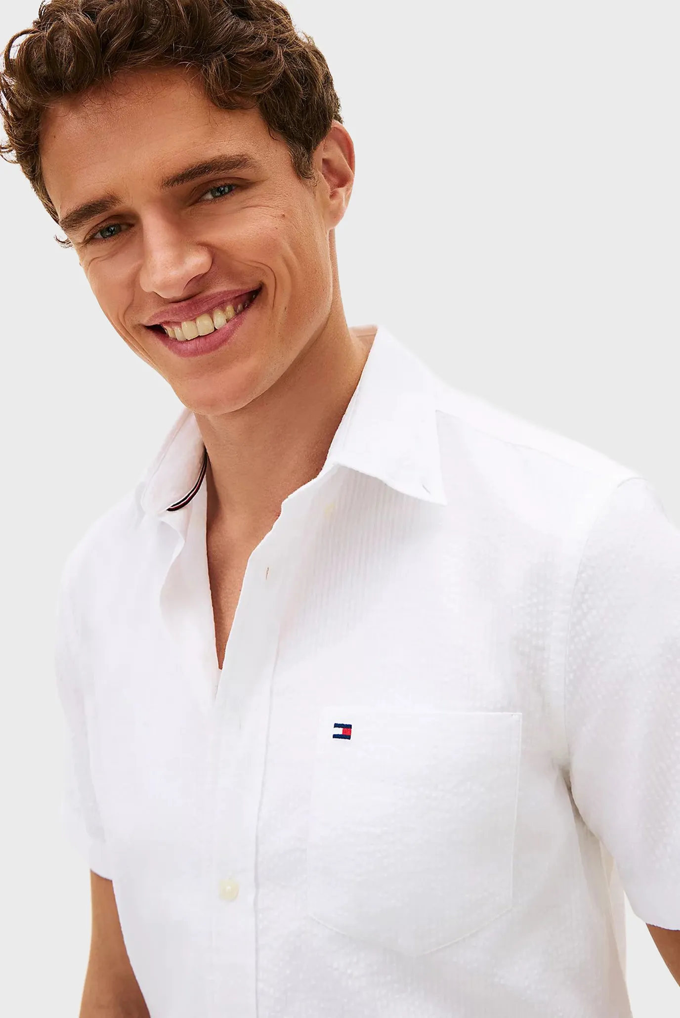 Рубашка с коротким рукавом SEERSUCKER SOLID SS RF  SHIRT 4