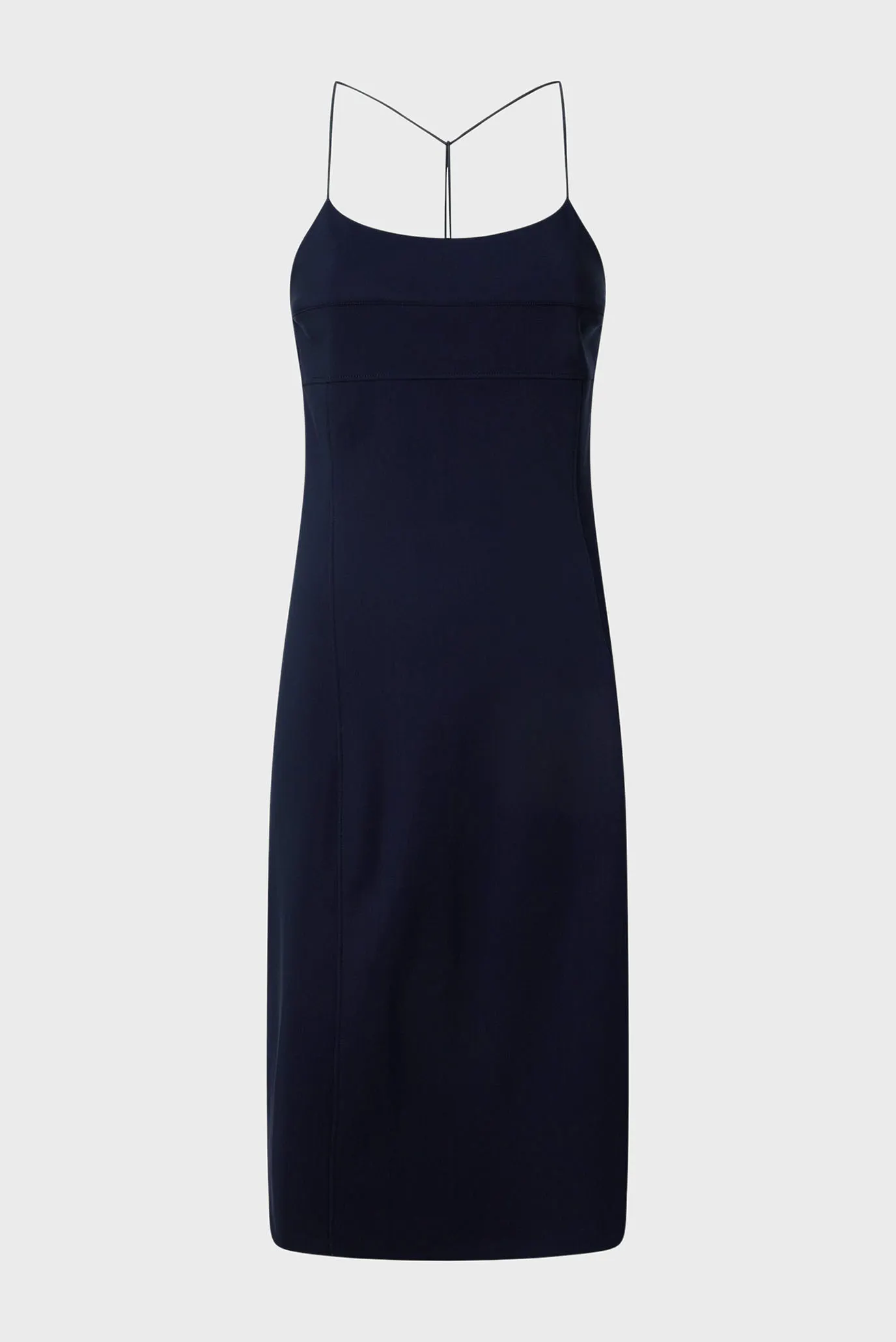Платье STRAPPY CROSSBACK SLIP DRESS 10