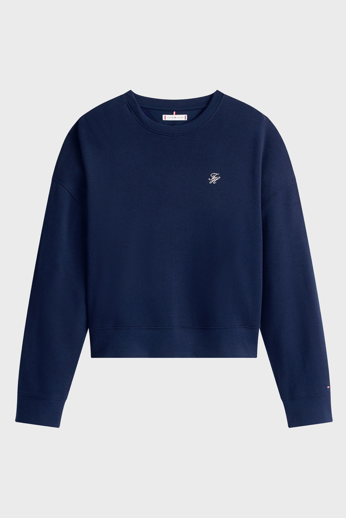 Свитшот TH SCRIPT PIQUE SWEATSHIRT 5